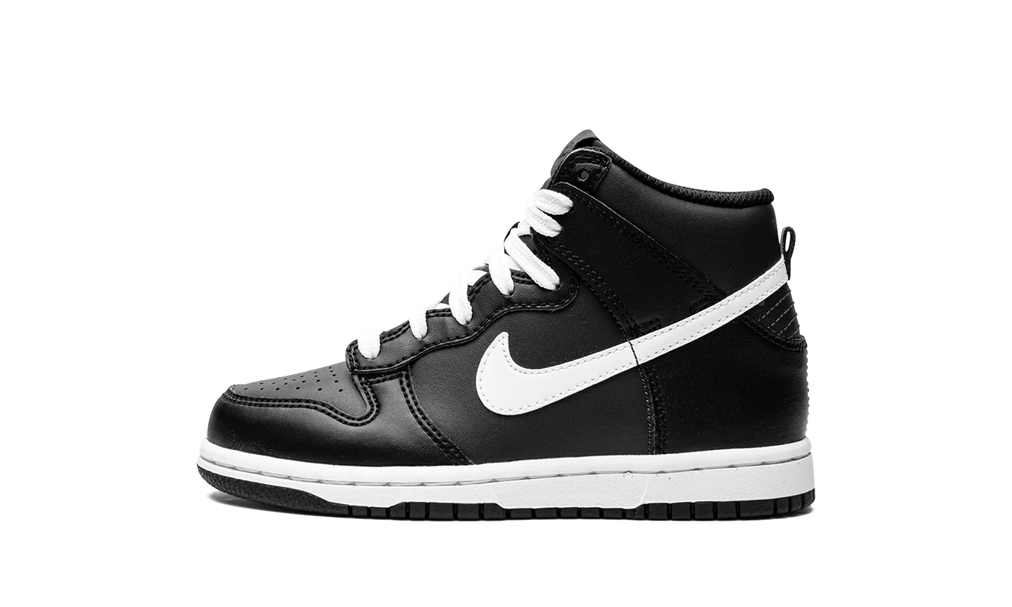 Dunk High PS "Black Panda" nike preschool slip-on sneakers