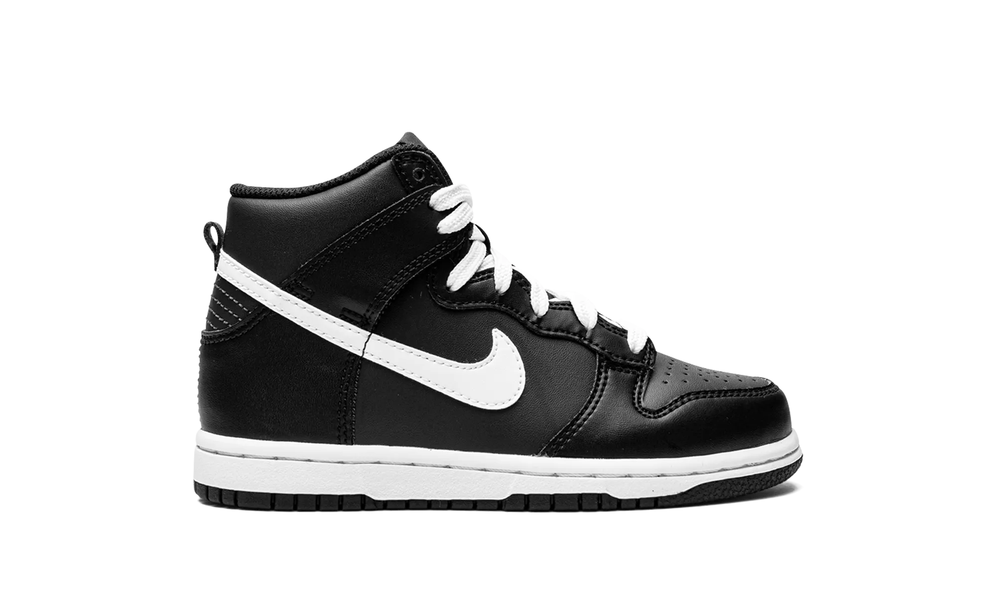 Dunk High PS "Black Panda" nike preschool slip-on sneakers