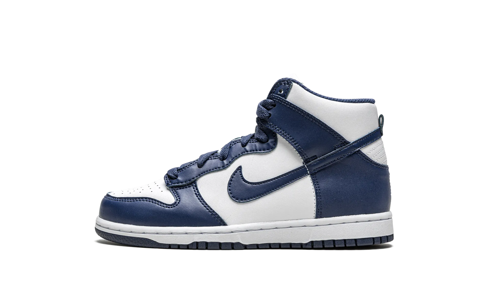 Dunk High PS "Championship Navy" nike preschool slip-on sneakers