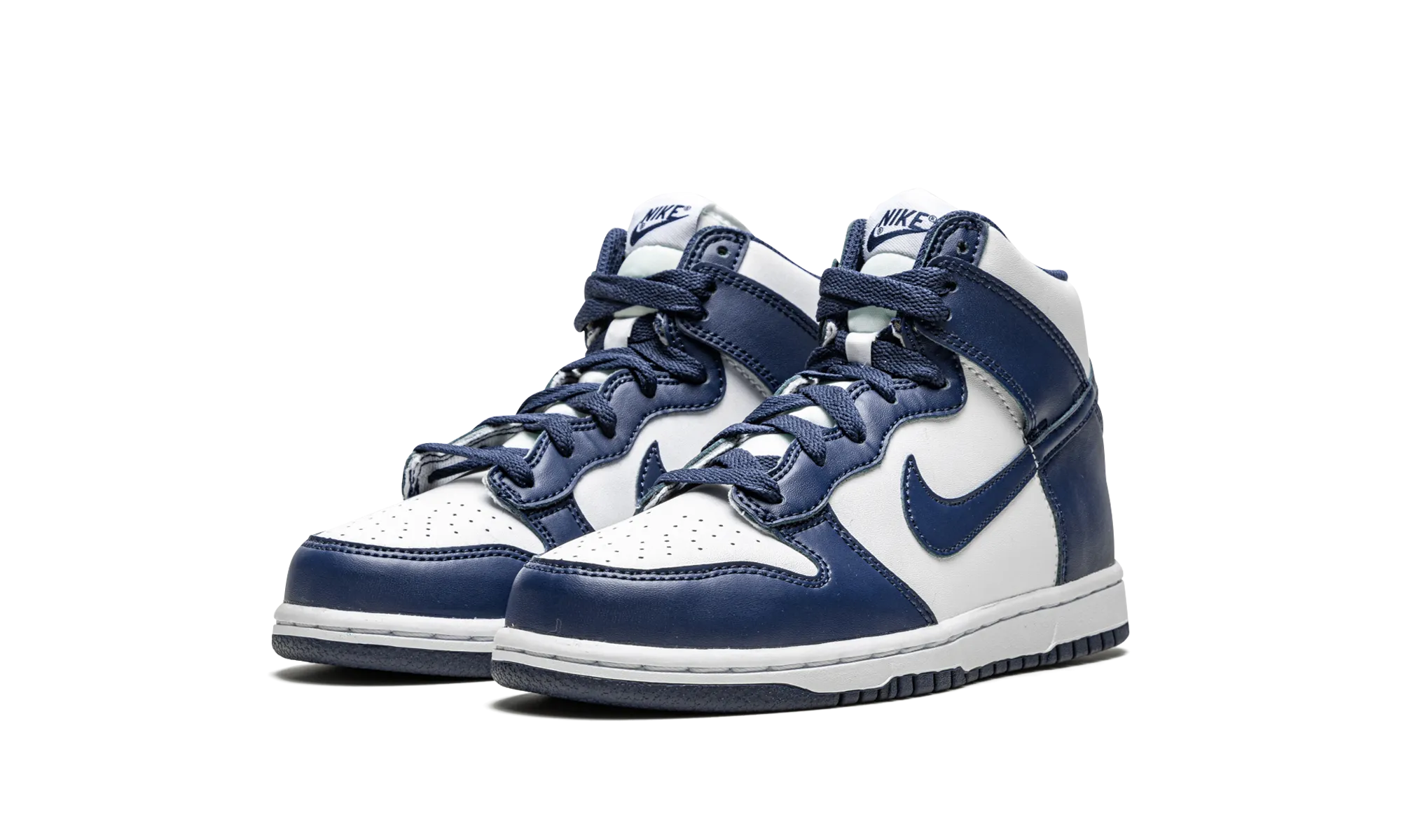 Dunk High PS "Championship Navy" nike preschool slip-on sneakers
