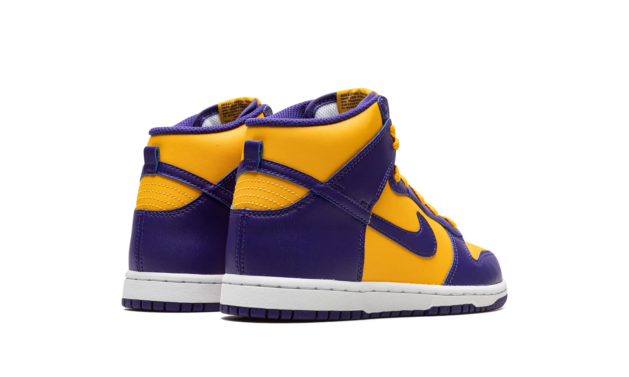 Dunk High PS "Lakers" nike preschool slip-on sneakers