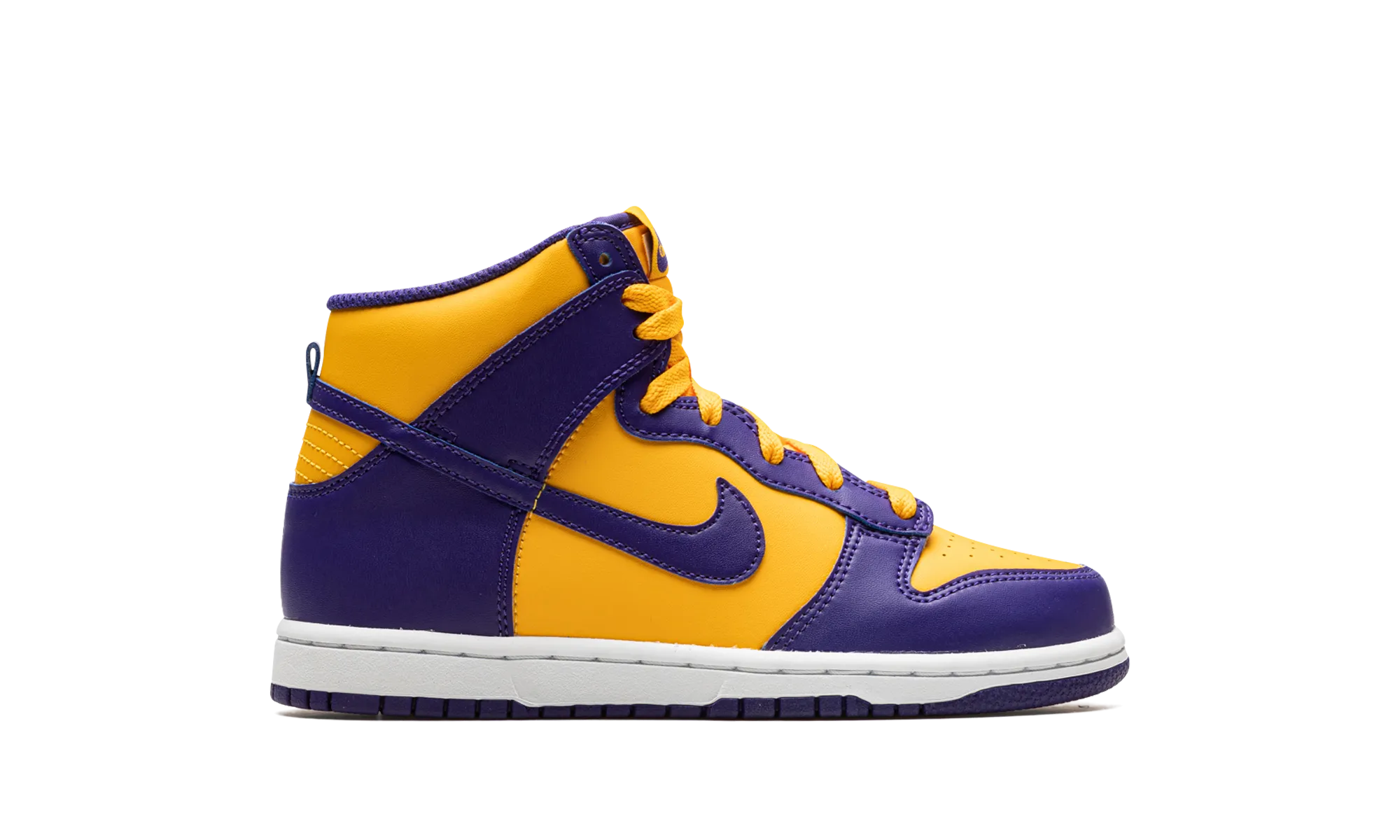 Dunk High PS "Lakers" nike preschool slip-on sneakers