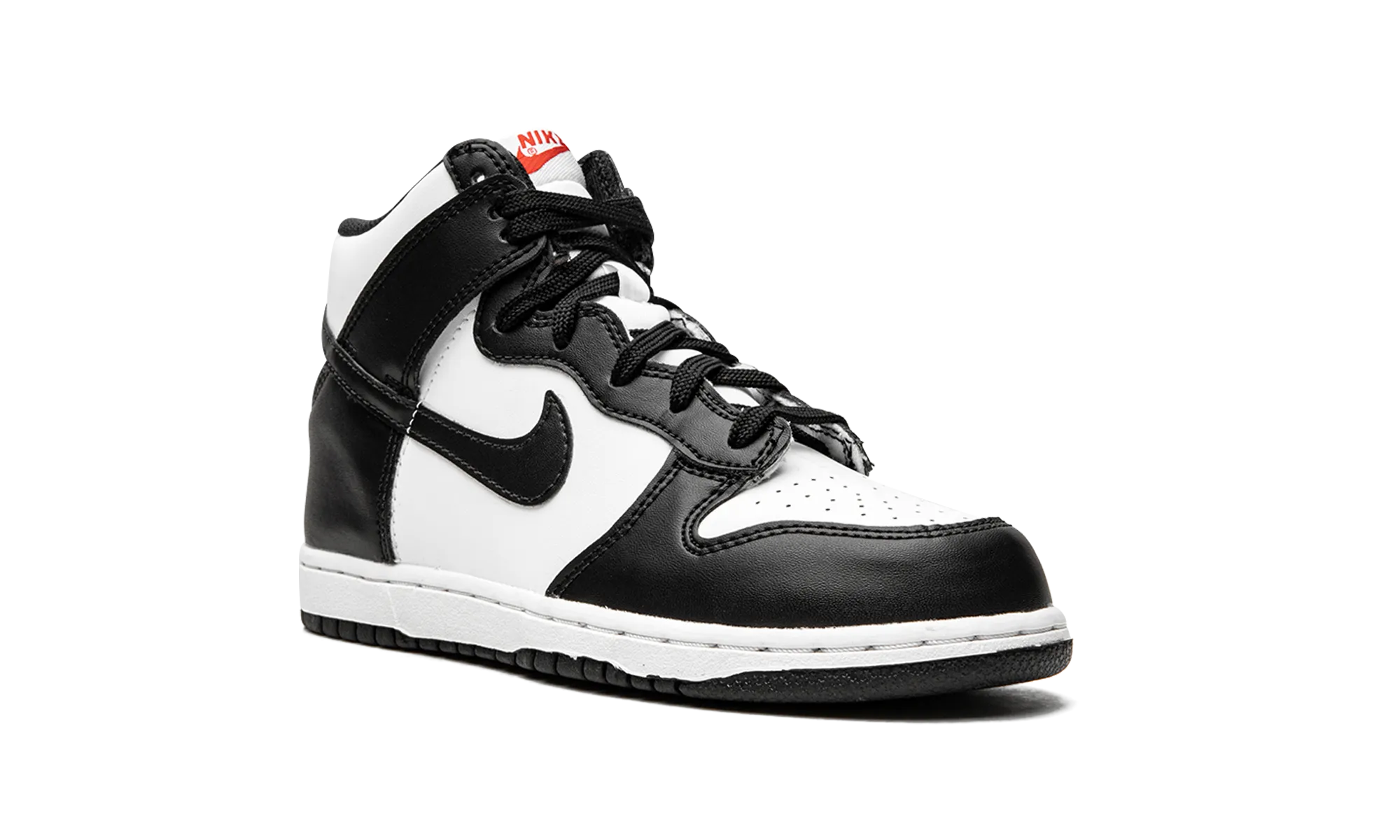 Dunk High PS "Panda" nike preschool slip-on sneakers