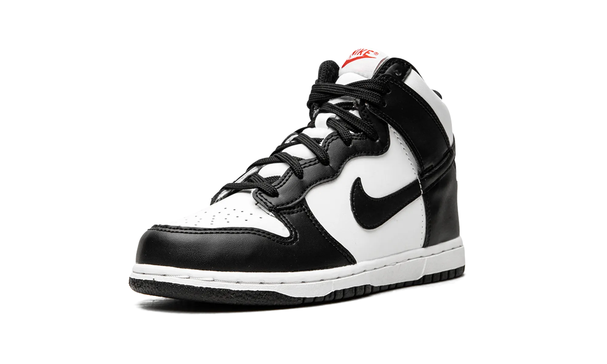 Dunk High PS "Panda" nike preschool slip-on sneakers