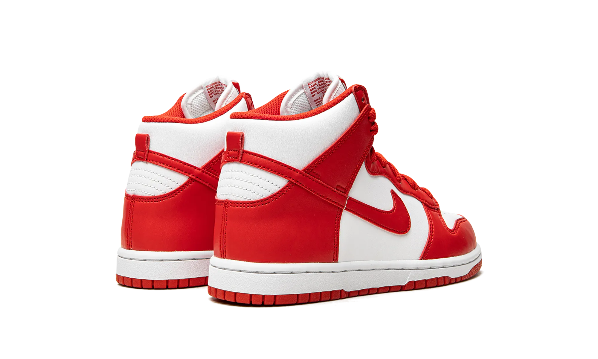Dunk High PS "University Red" nike preschool slip-on sneakers