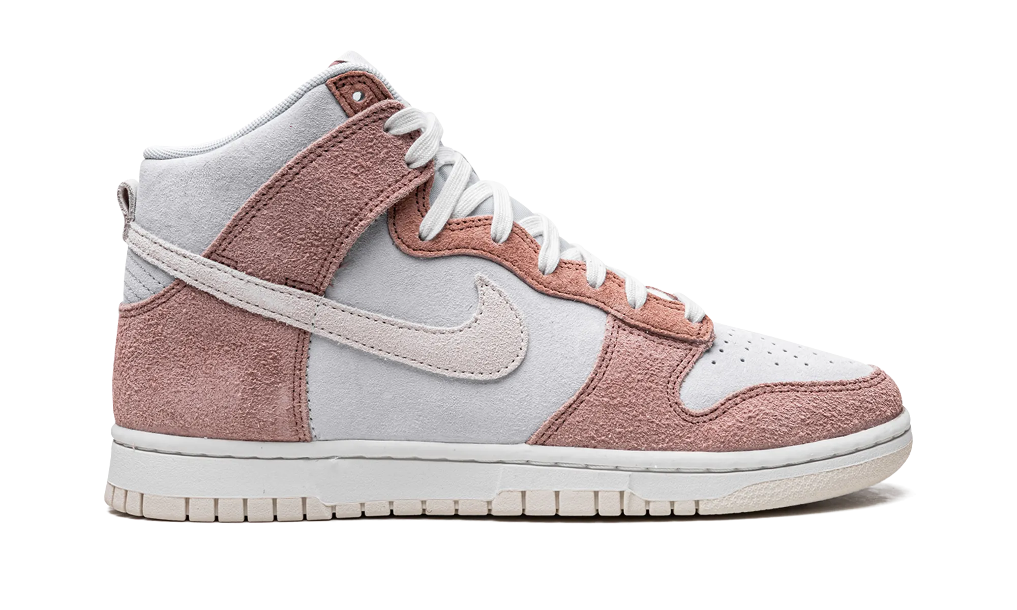 Dunk High "Fossil Rose" nike mens sport sneakers