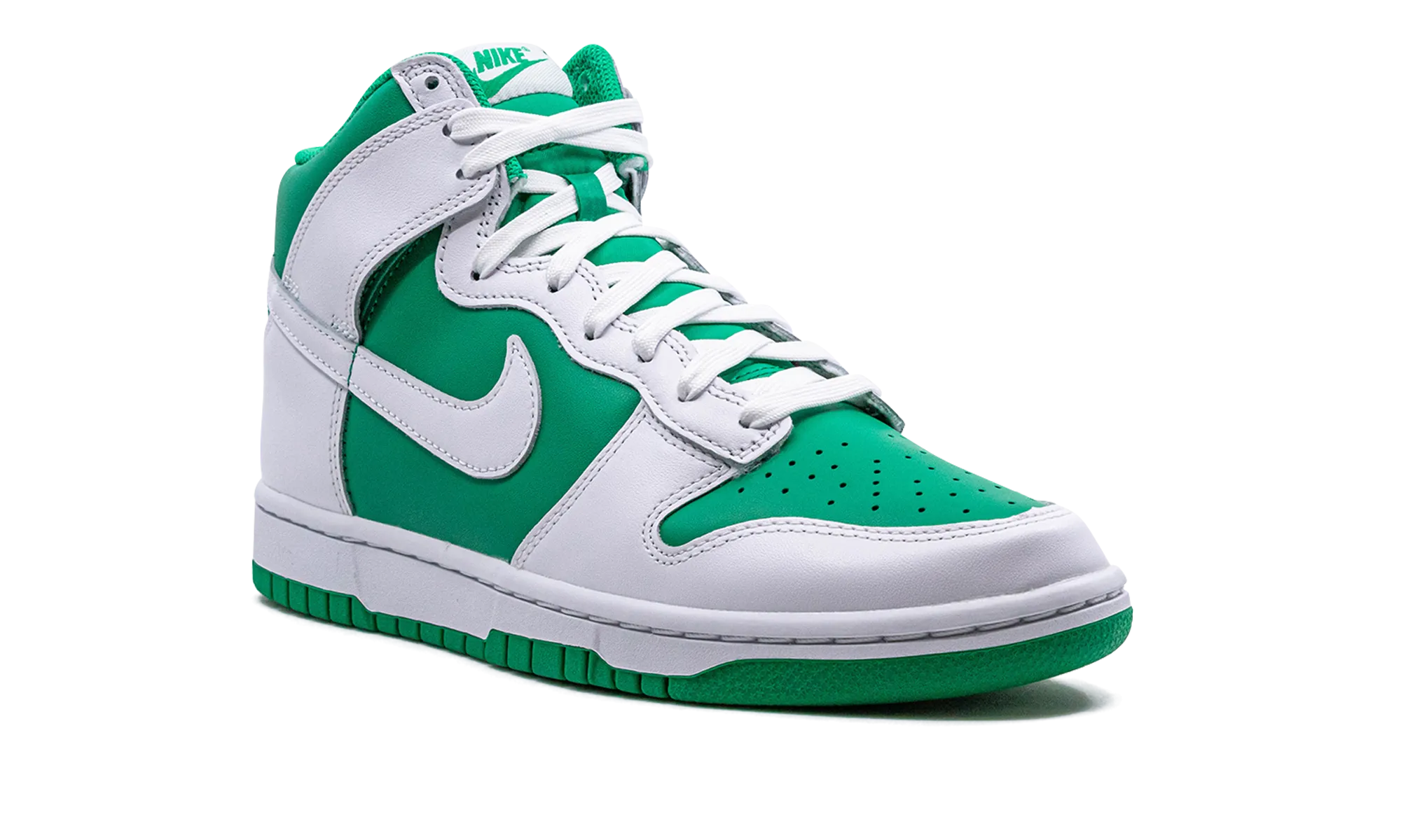 Dunk High "Pine Green White" nike breathable mens trainers