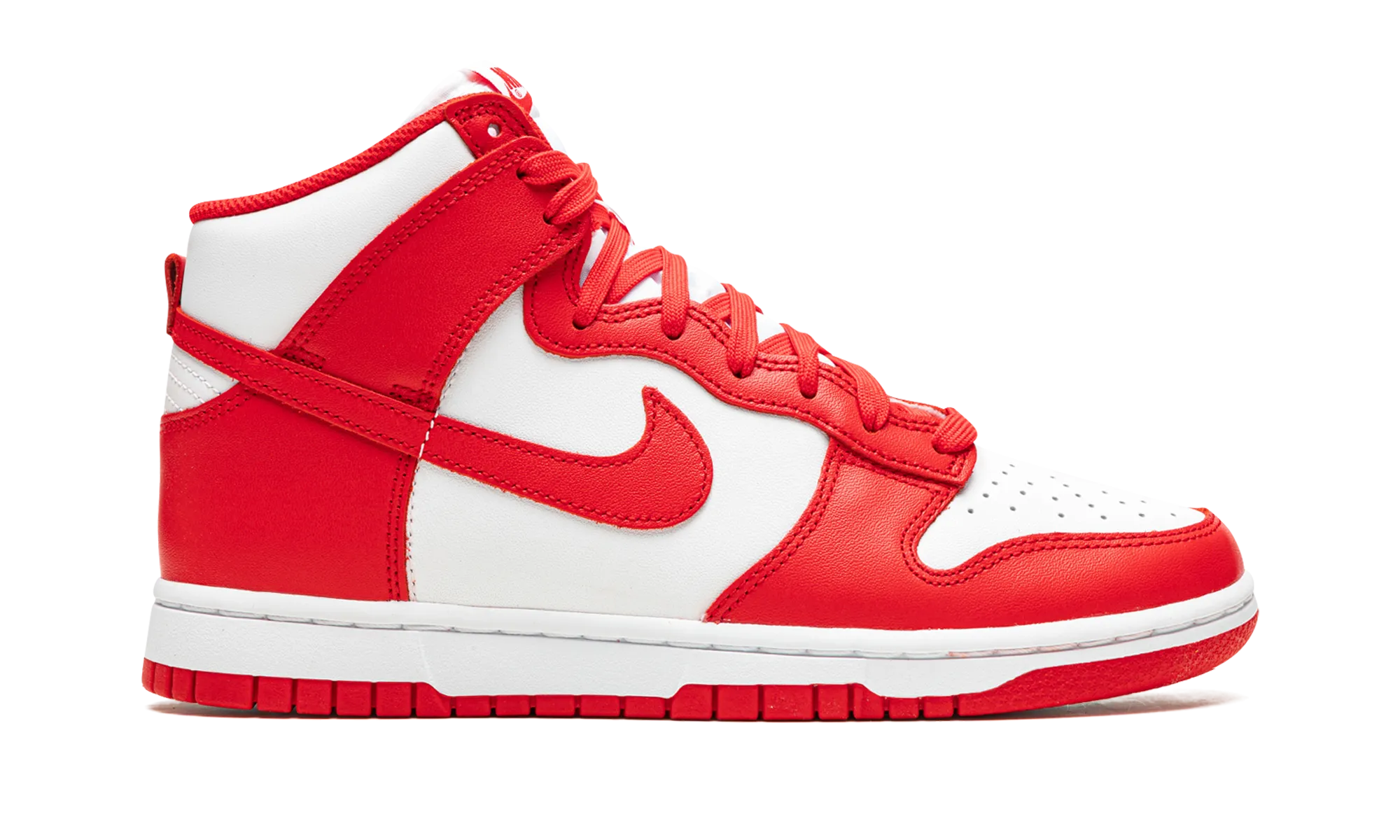 Dunk High "White / University Red" nike breathable mens trainers