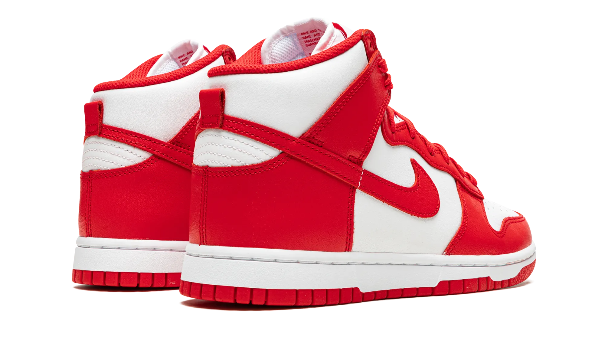 Dunk High "White / University Red" nike breathable mens trainers