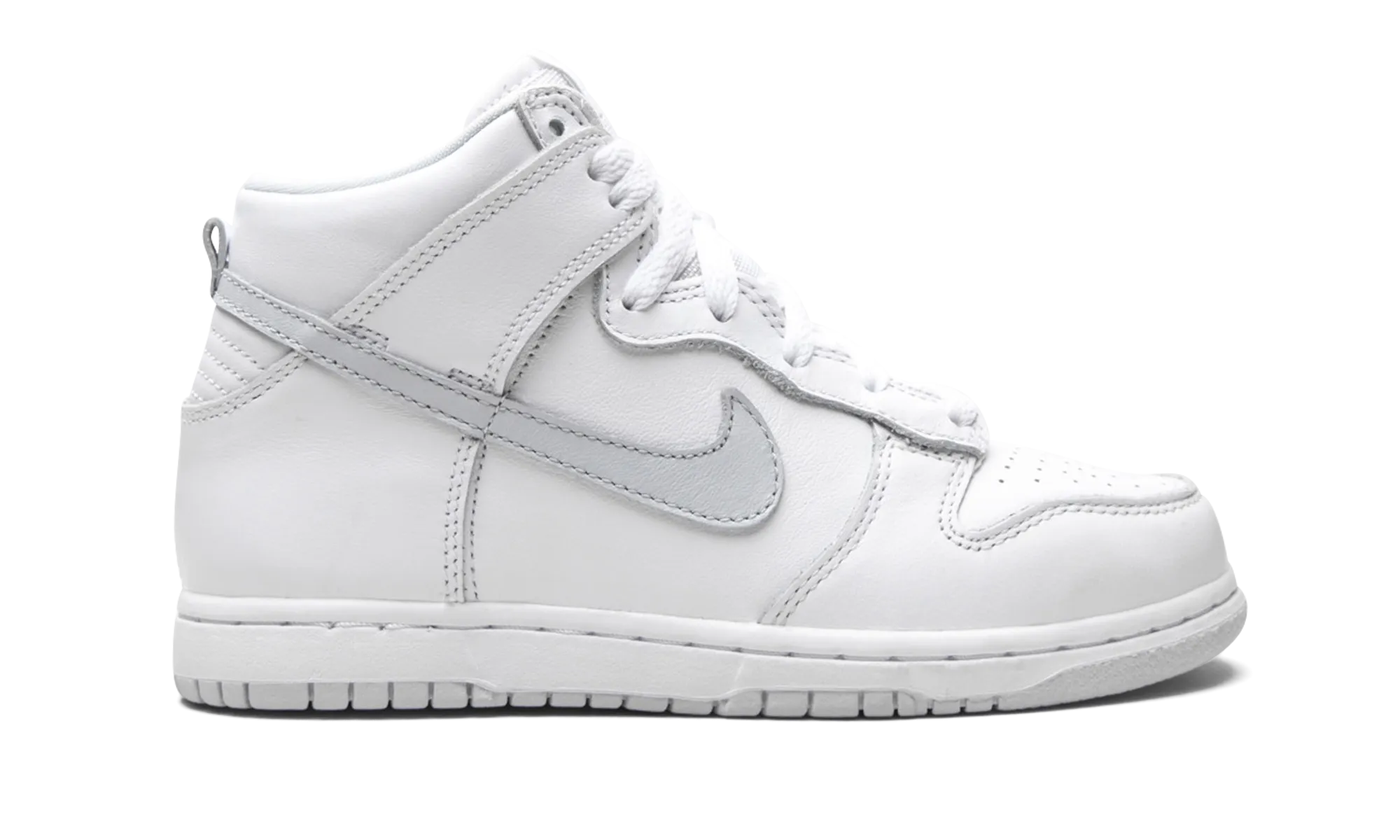 Dunk High SP PS "Pure Platinum" nike preschool slip-on sneakers