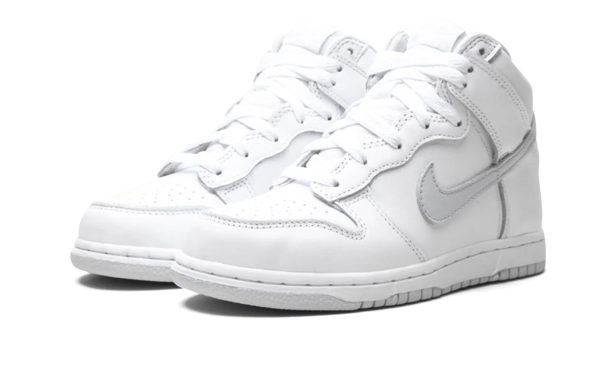 Dunk High SP PS "Pure Platinum" nike preschool slip-on sneakers