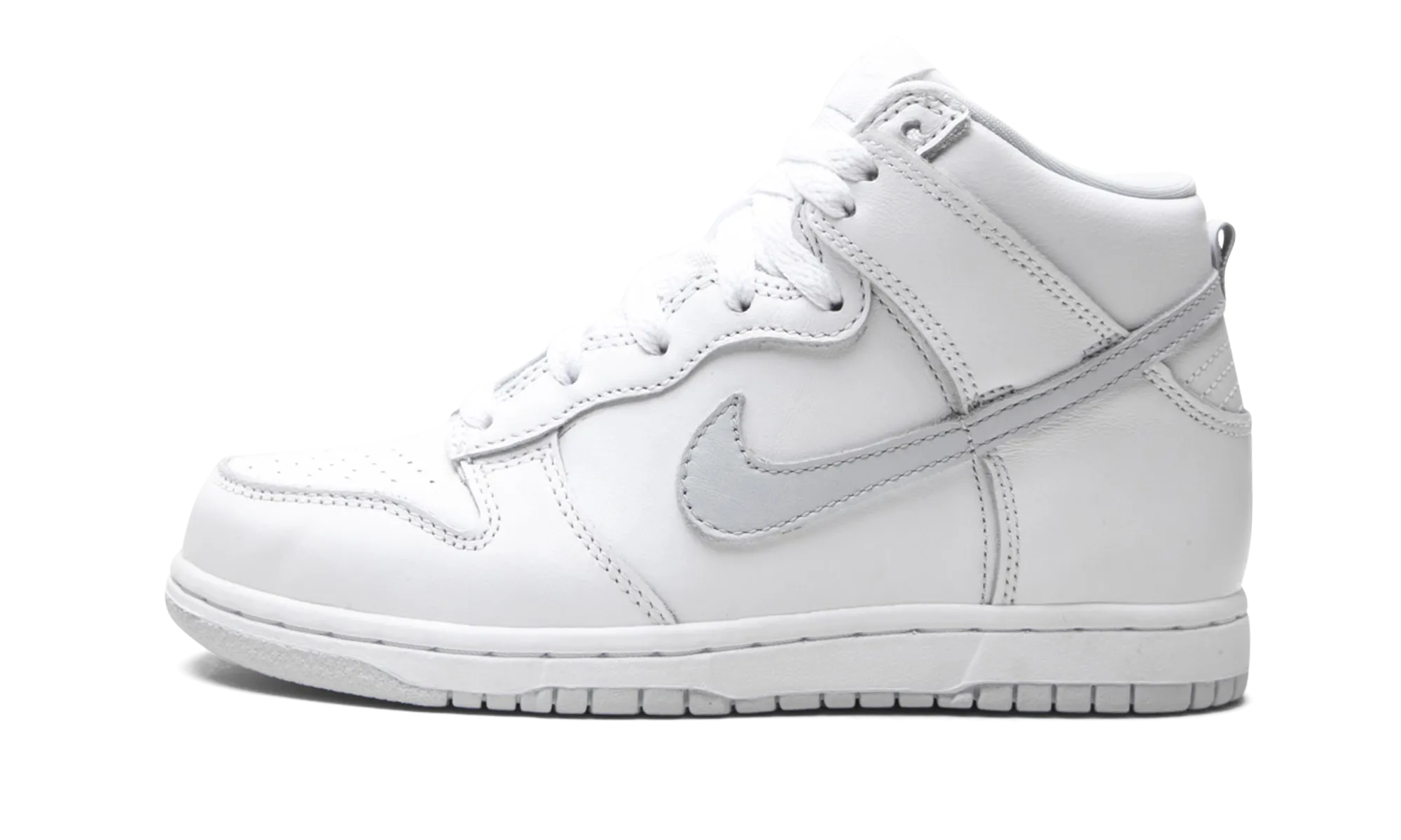 Dunk High SP PS "Pure Platinum" nike preschool slip-on sneakers