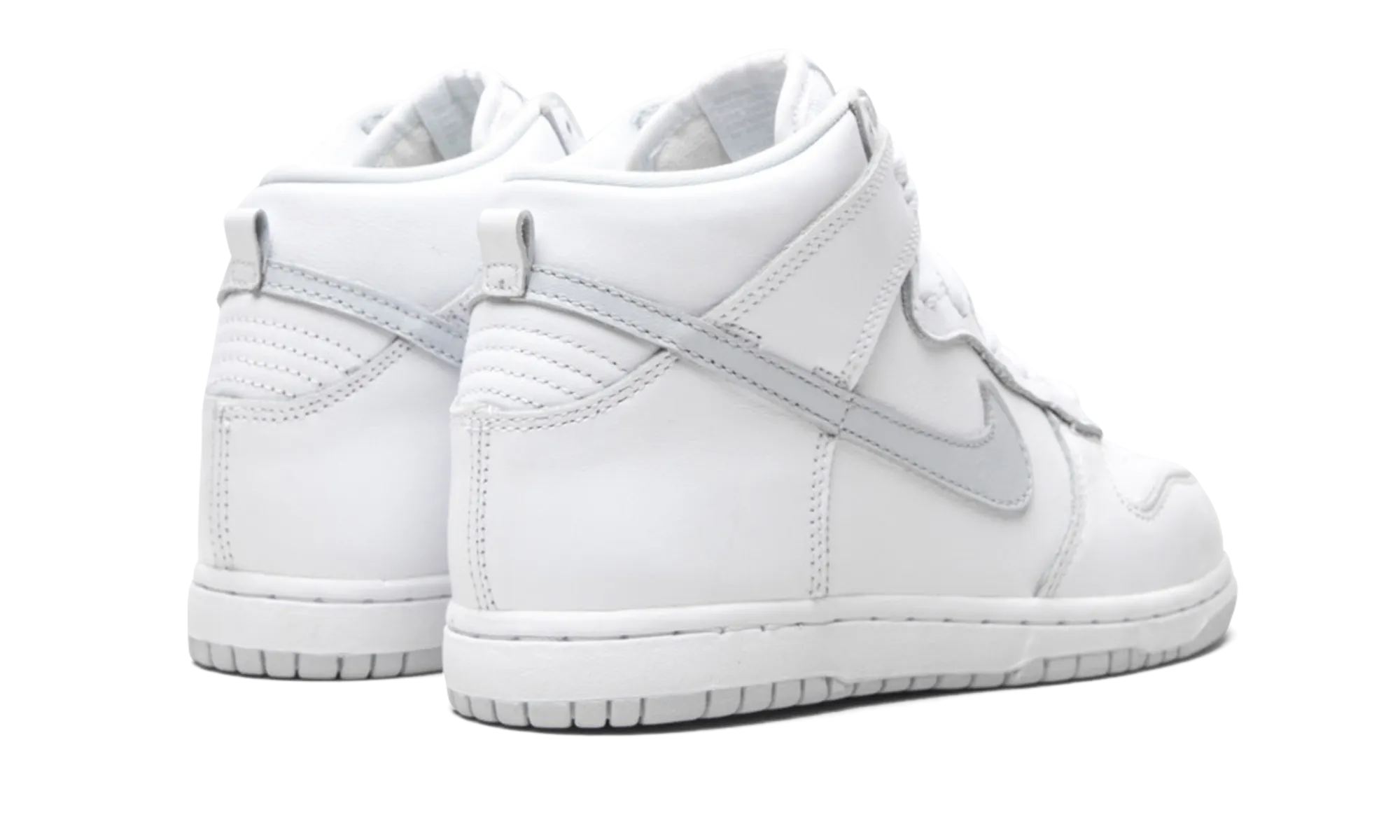 Dunk High SP PS "Pure Platinum" nike preschool slip-on sneakers