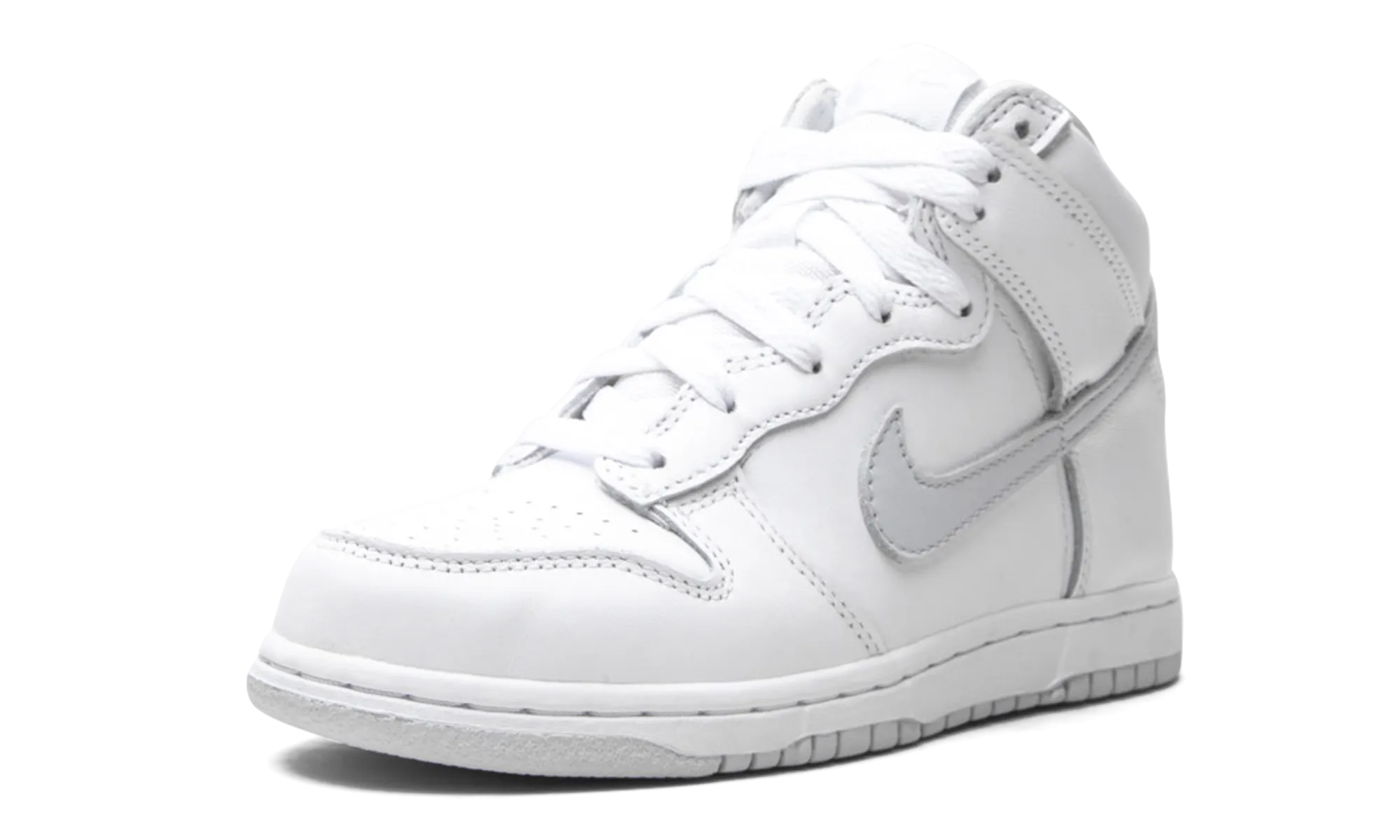 Dunk High SP PS "Pure Platinum" nike preschool slip-on sneakers