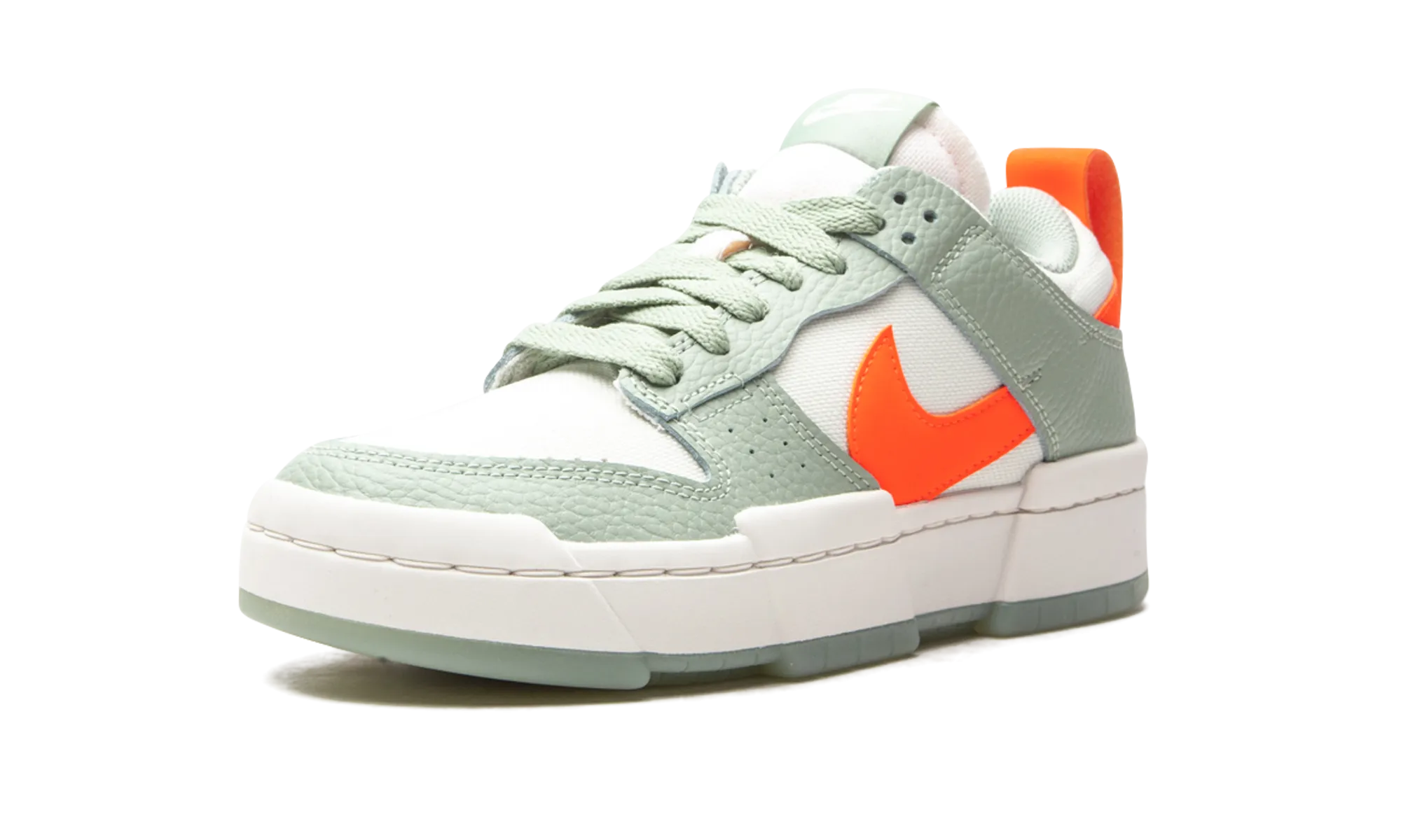 DUNK LO DISRUPT MNS WMNS "Sea Glass / Hyper Crimson" nike womens casual sneakers