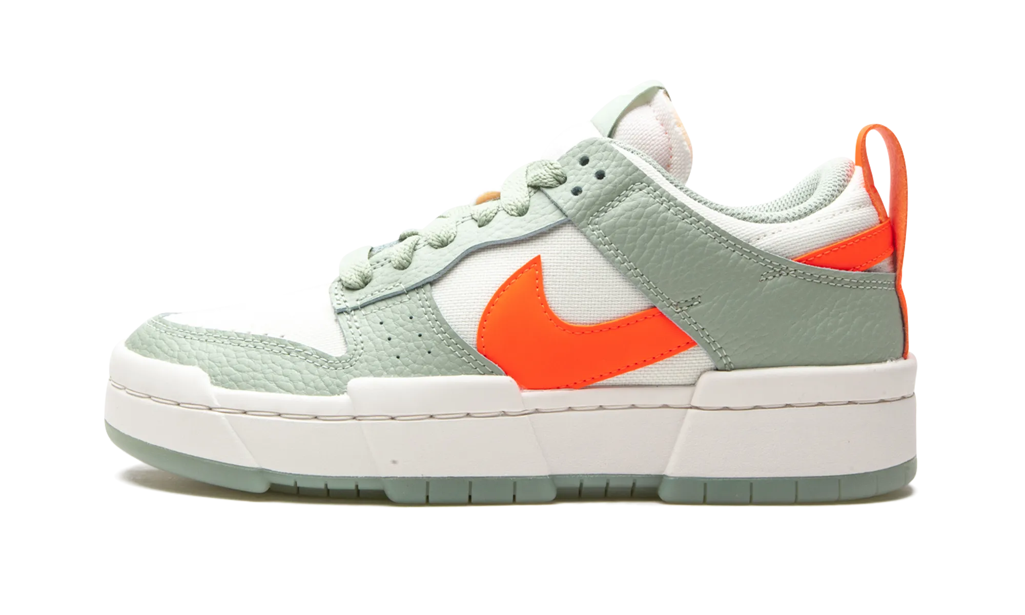DUNK LO DISRUPT MNS WMNS "Sea Glass / Hyper Crimson" nike womens casual sneakers