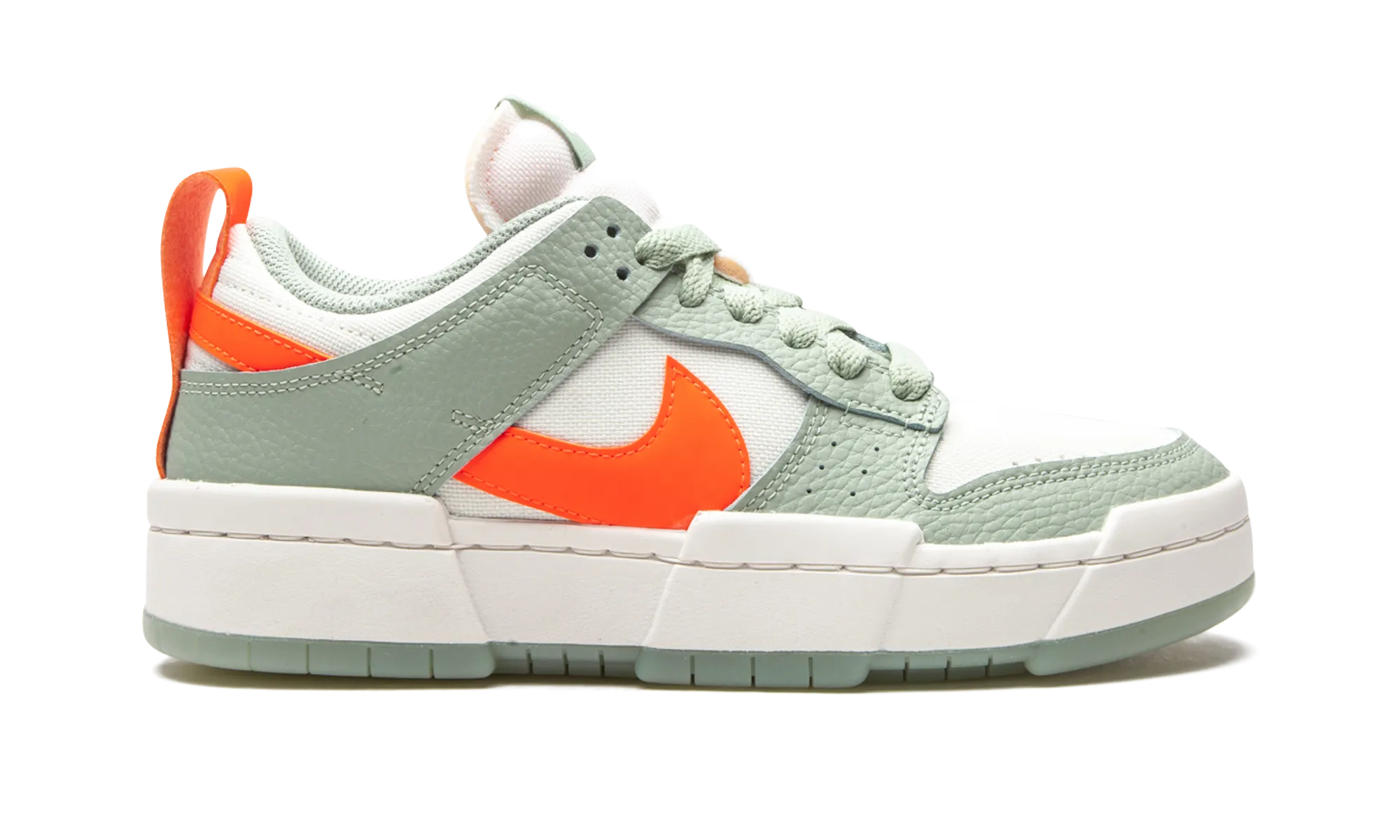 DUNK LO DISRUPT MNS WMNS "Sea Glass / Hyper Crimson" nike womens casual sneakers