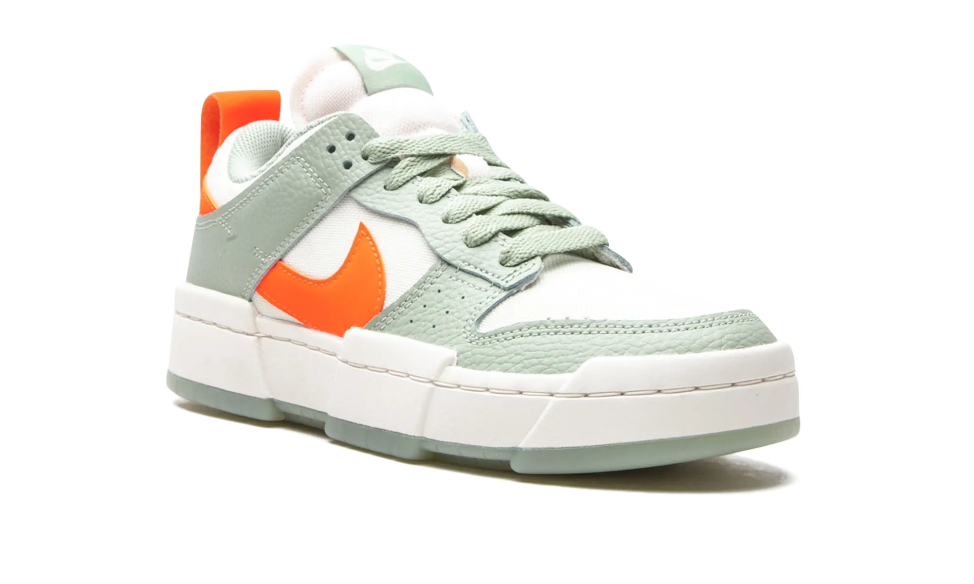 DUNK LO DISRUPT MNS WMNS "Sea Glass / Hyper Crimson" nike womens casual sneakers