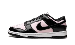DUNK LO MNS WMNS "Pink / Black Patent" Nike Women's styles
