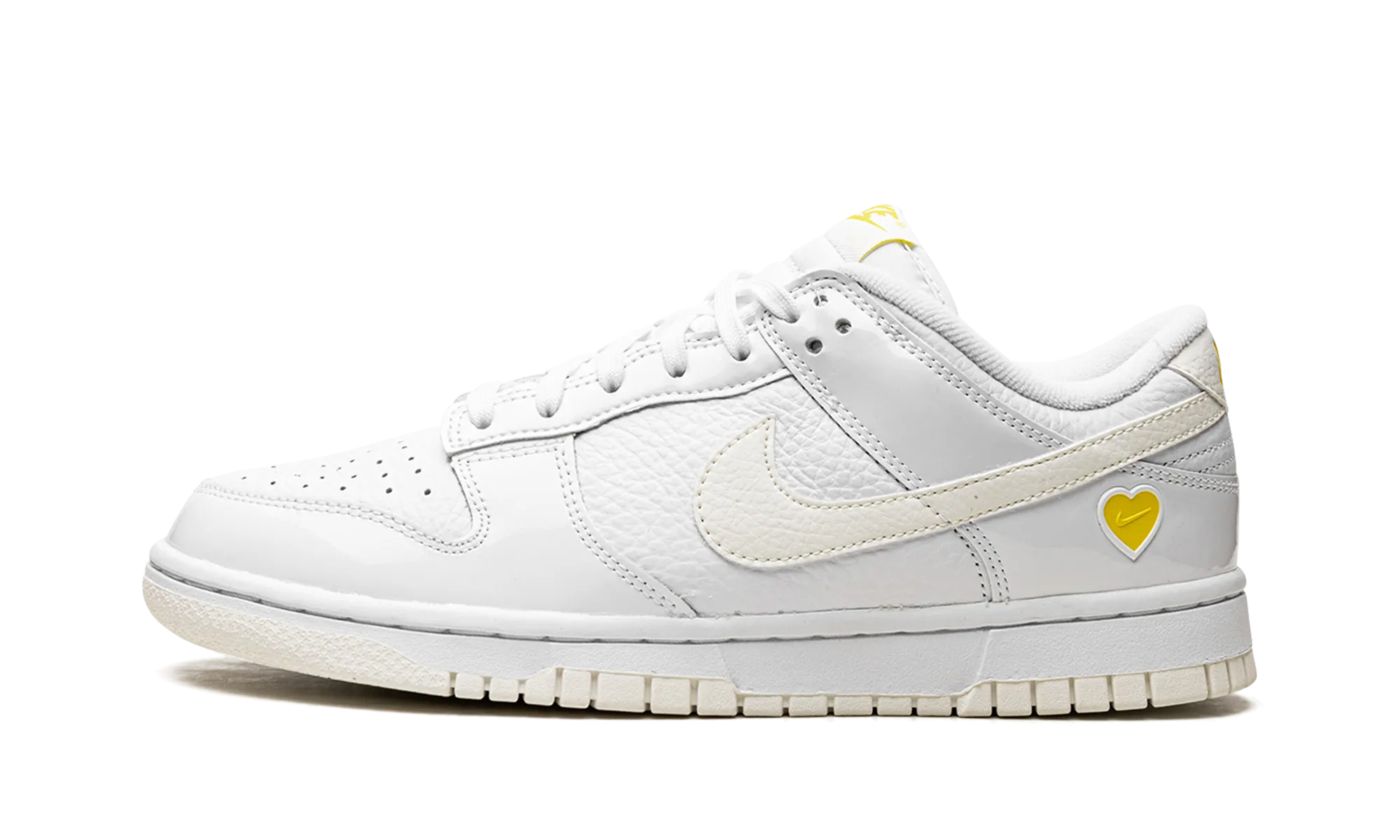 DUNK LO MNS WMNS "Yellow Heart" Nike Women's styles