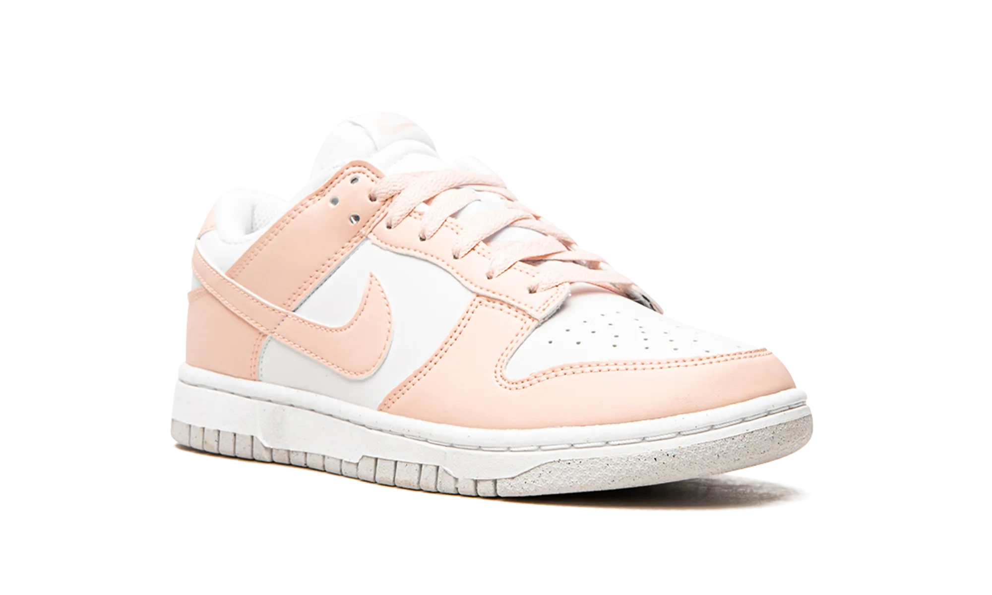 DUNK LO NEXT NATURE MNS WMNS "White / Pale Coral" nike womens casual sneakers