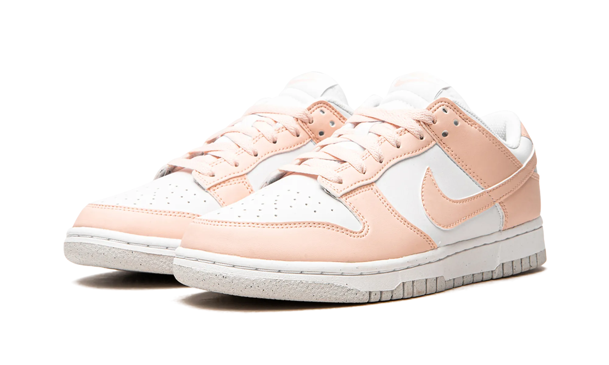 DUNK LO NEXT NATURE MNS WMNS "White / Pale Coral" nike womens casual sneakers