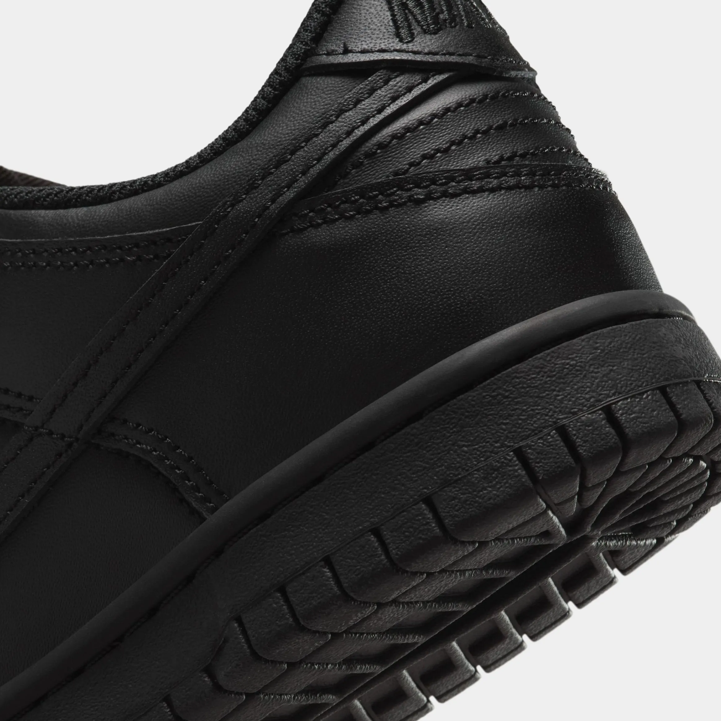 Dunk Low Grade School Lifestyle Shoes (Black/Black/Black) Dunk collection