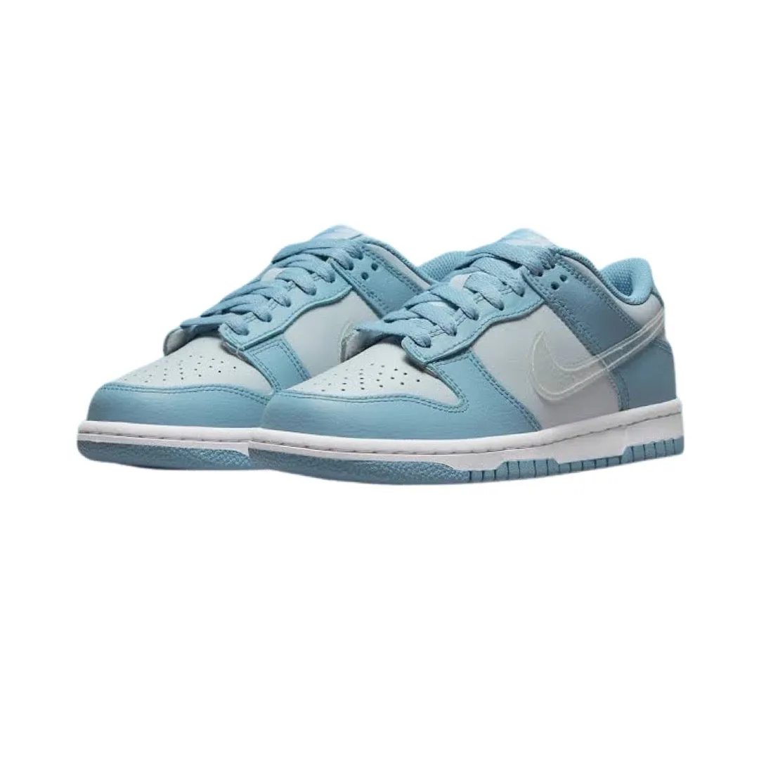 Dunk Low GS Aura Blue By Nike Iconic Sneakers