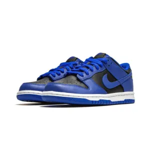 Dunk Low GS Black Hyper Cobalt 2021 By Nike Nike Dunk sneakers with classic silhouette