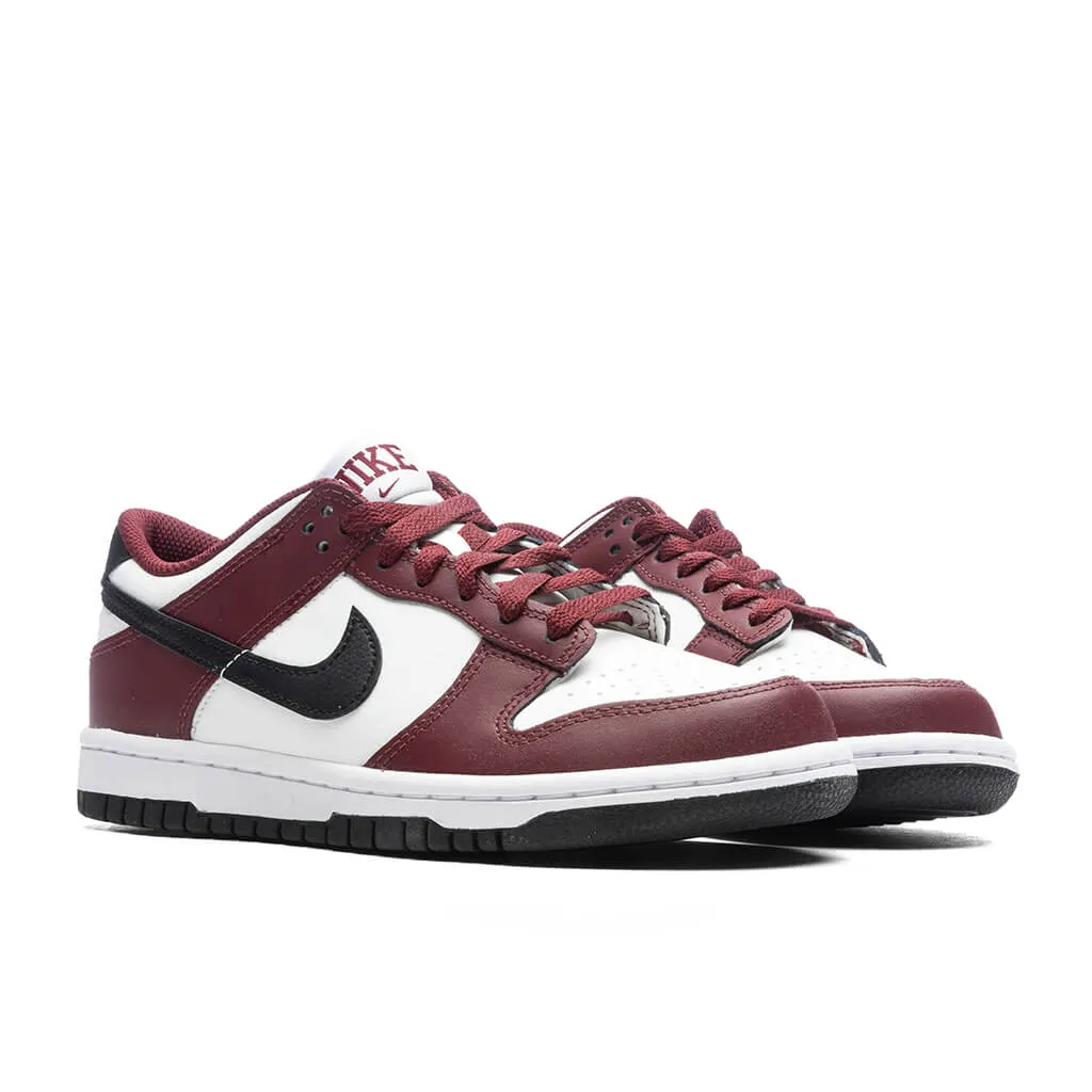 Dunk Low (GS) - Dark Team Red/Black/Summit White Nike Retro Lifestyle Shoes
