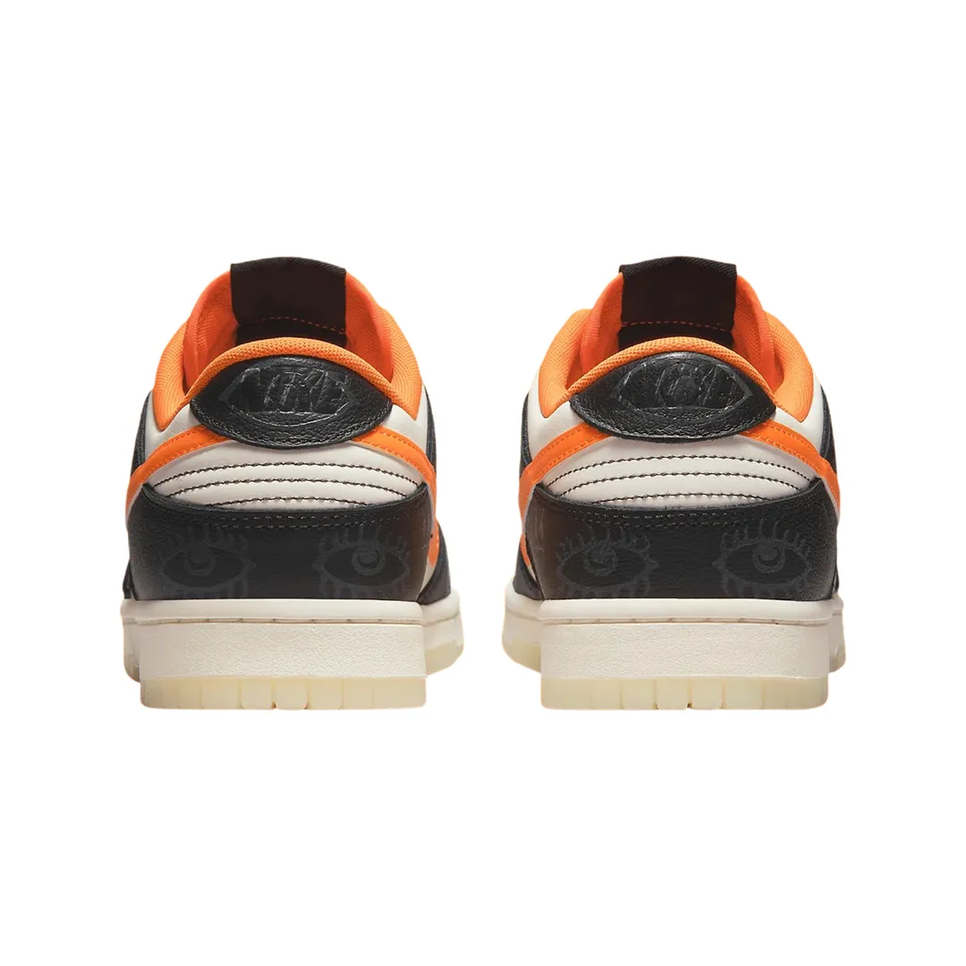 Dunk Low GS Halloween Black Orange Glow By Nike Iconic Sneakers