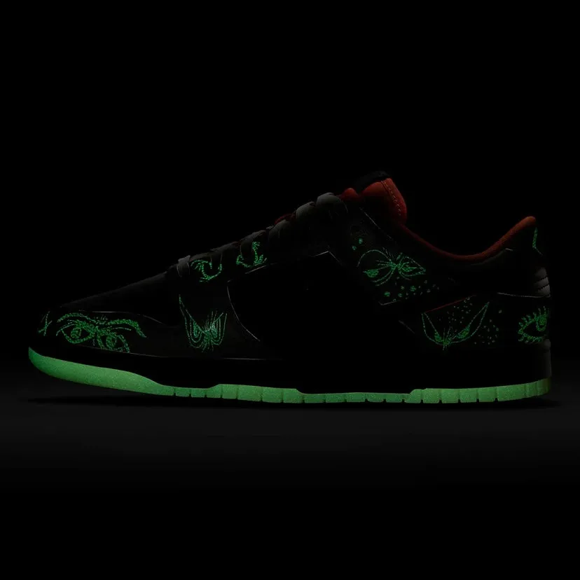 Dunk Low GS Halloween Black Orange Glow By Nike Iconic Sneakers