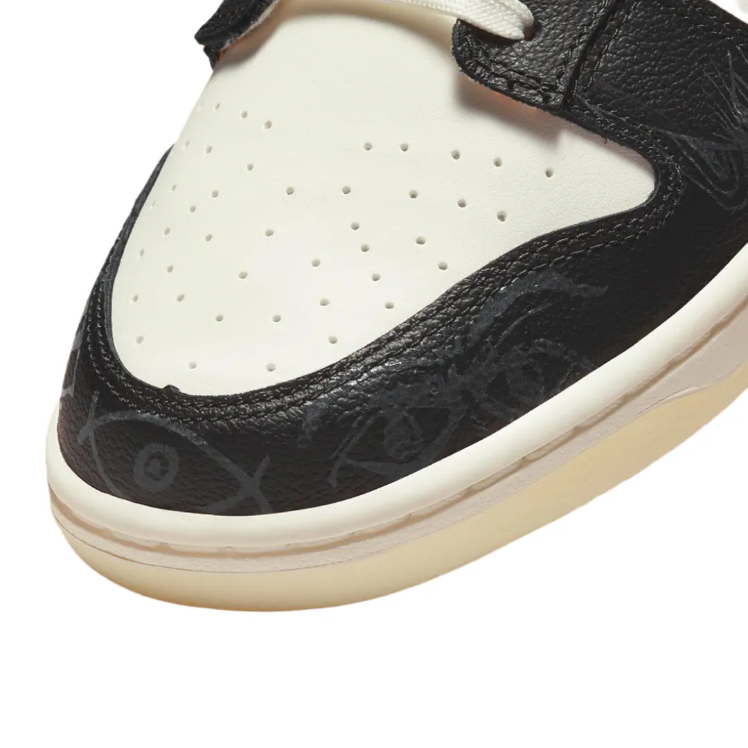 Dunk Low GS Halloween Black Orange Glow By Nike Iconic Sneakers