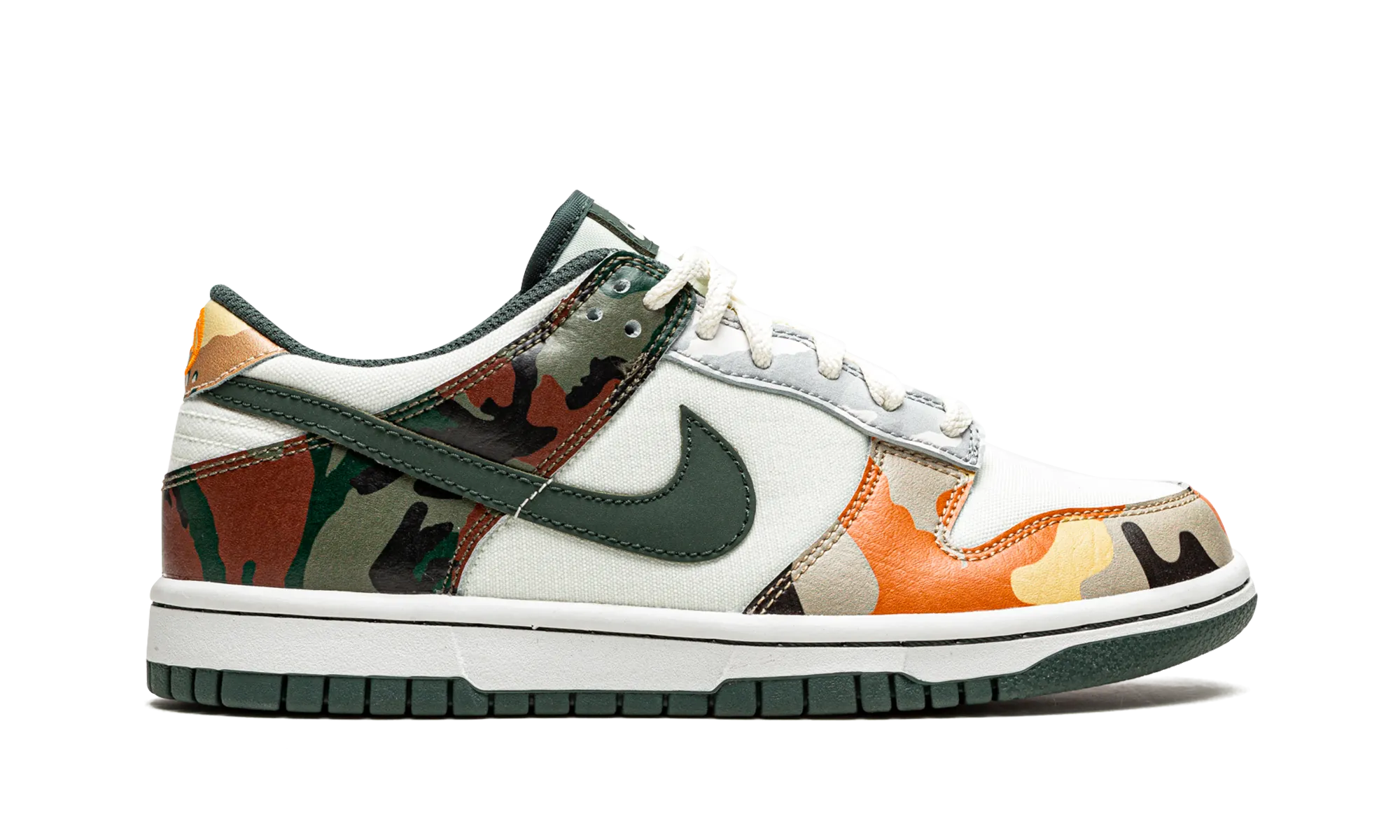 Dunk Low GS "Sail Multi-Camo" nike school-ready sneakers