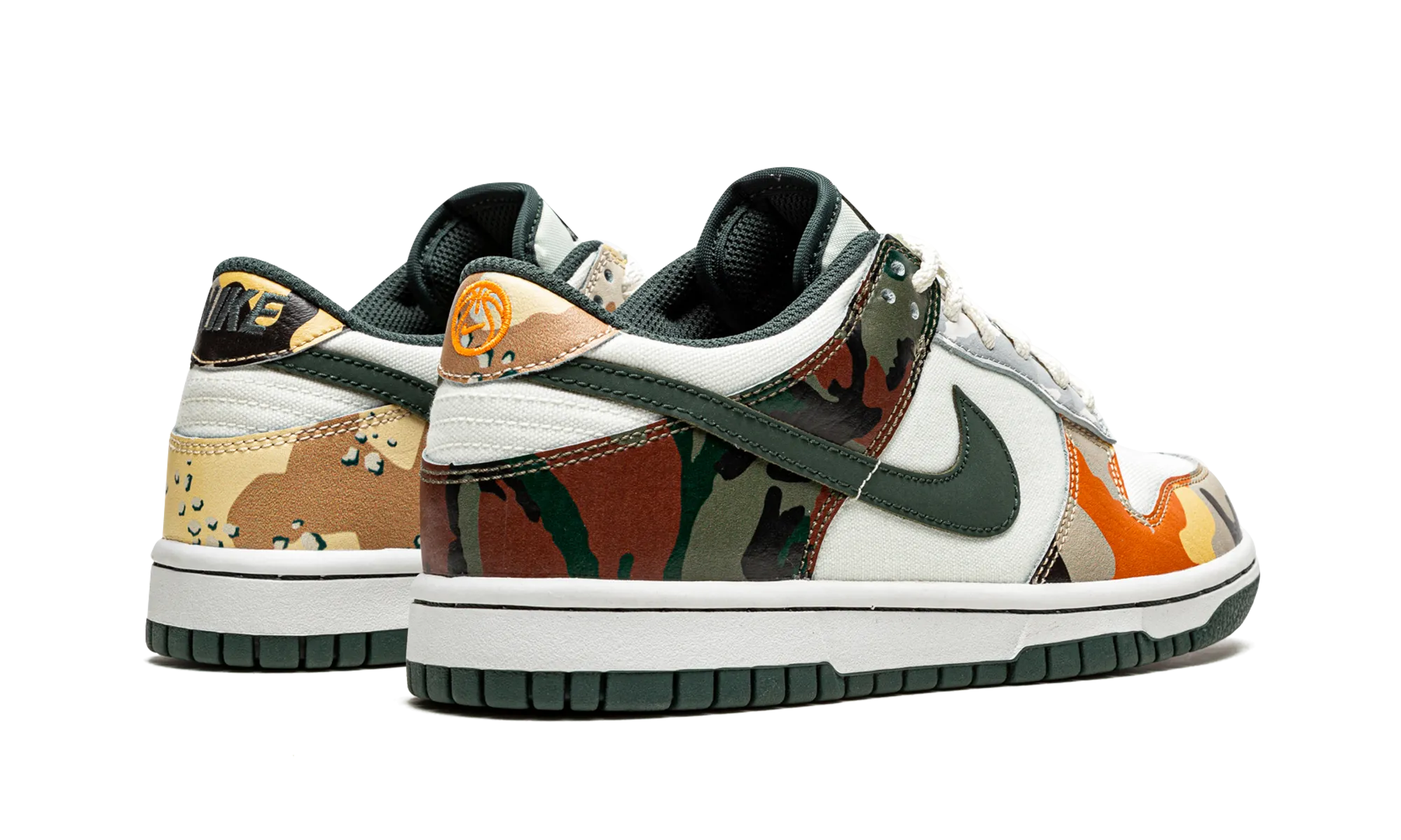 Dunk Low GS "Sail Multi-Camo" nike school-ready sneakers