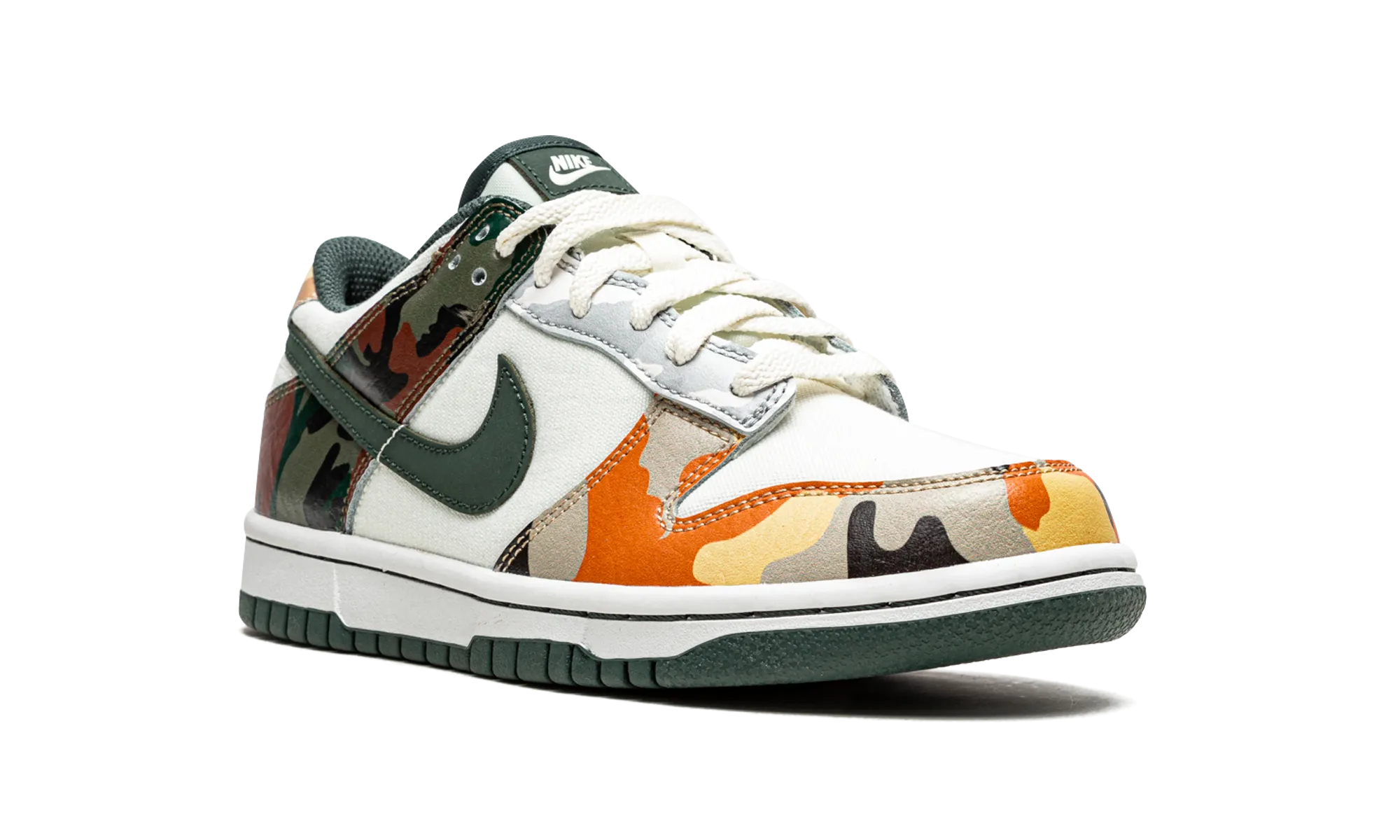 Dunk Low GS "Sail Multi-Camo" nike school-ready sneakers