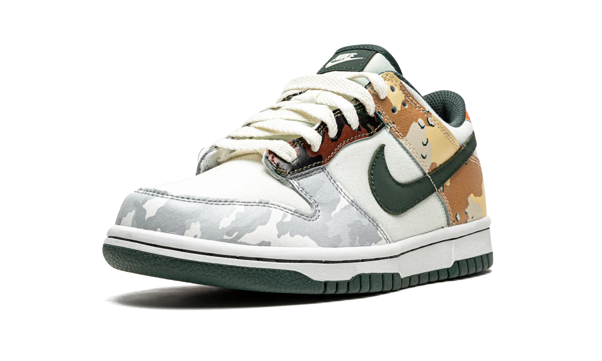 Dunk Low GS "Sail Multi-Camo" nike school-ready sneakers
