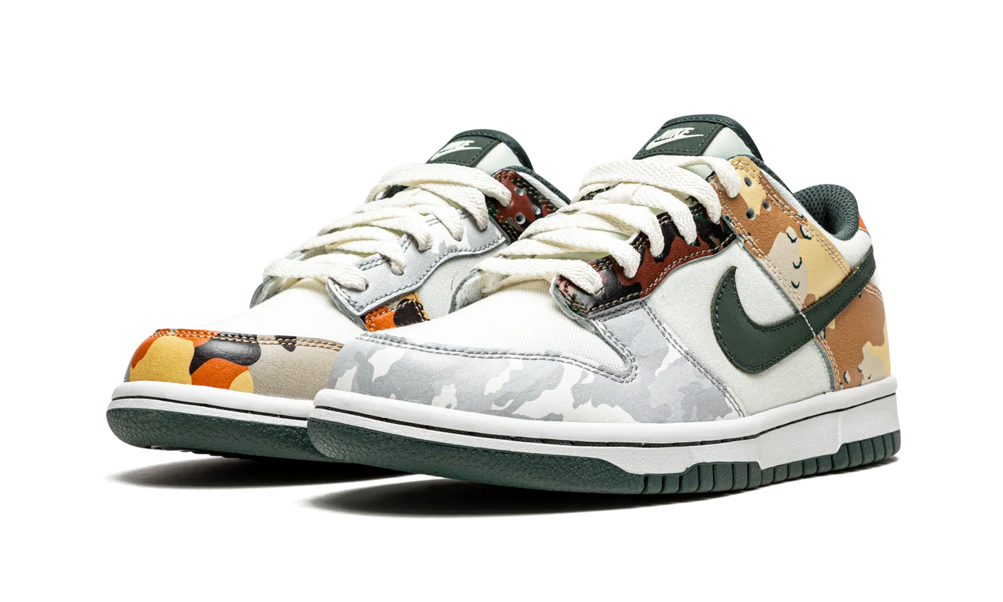 Dunk Low GS "Sail Multi-Camo" nike school-ready sneakers