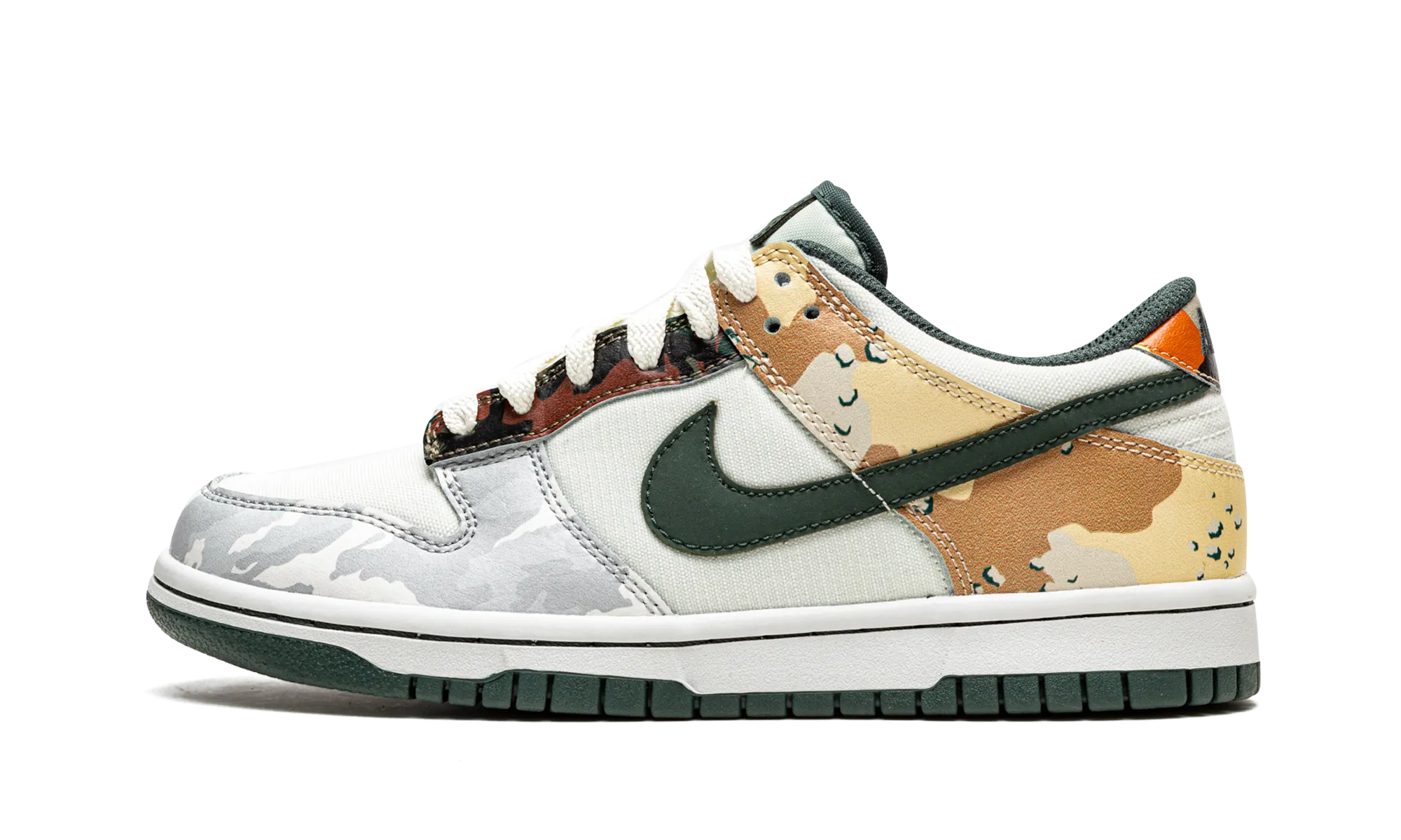 Dunk Low GS "Sail Multi-Camo" Nike Grade School styles