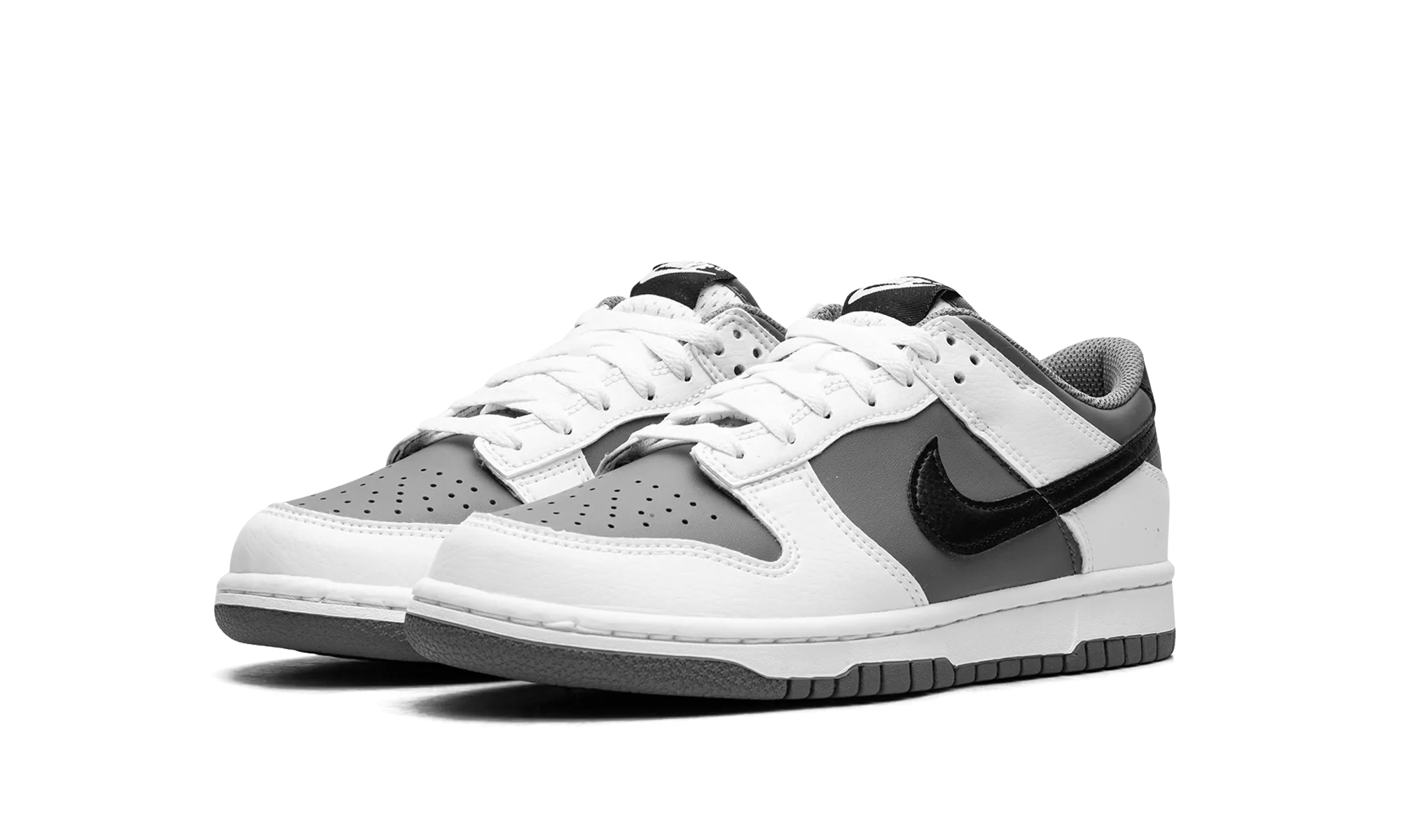 Dunk Low GS "White Black Smoke Grey" nike school-ready sneakers