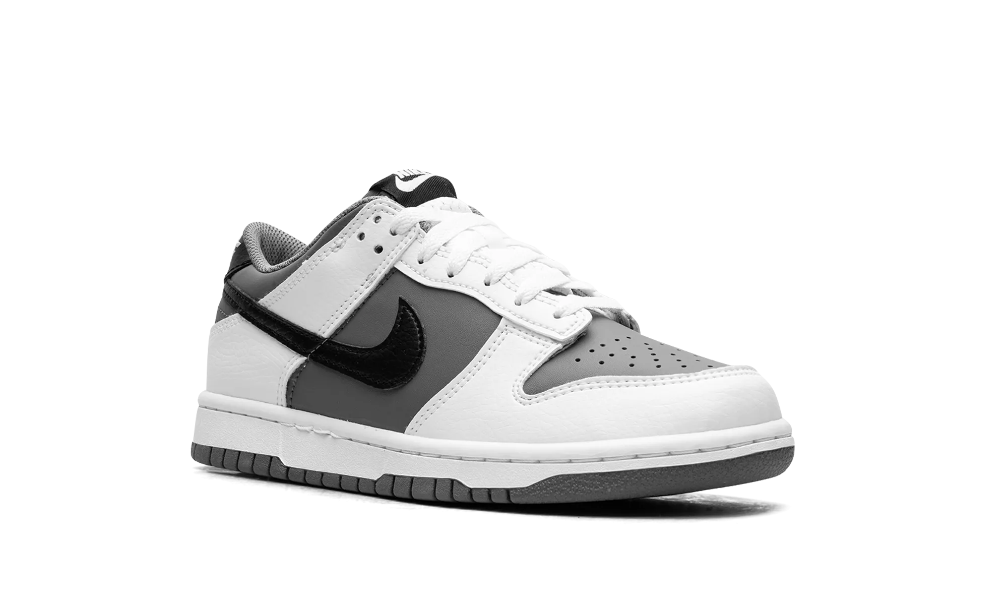 Dunk Low GS "White Black Smoke Grey" nike school-ready sneakers