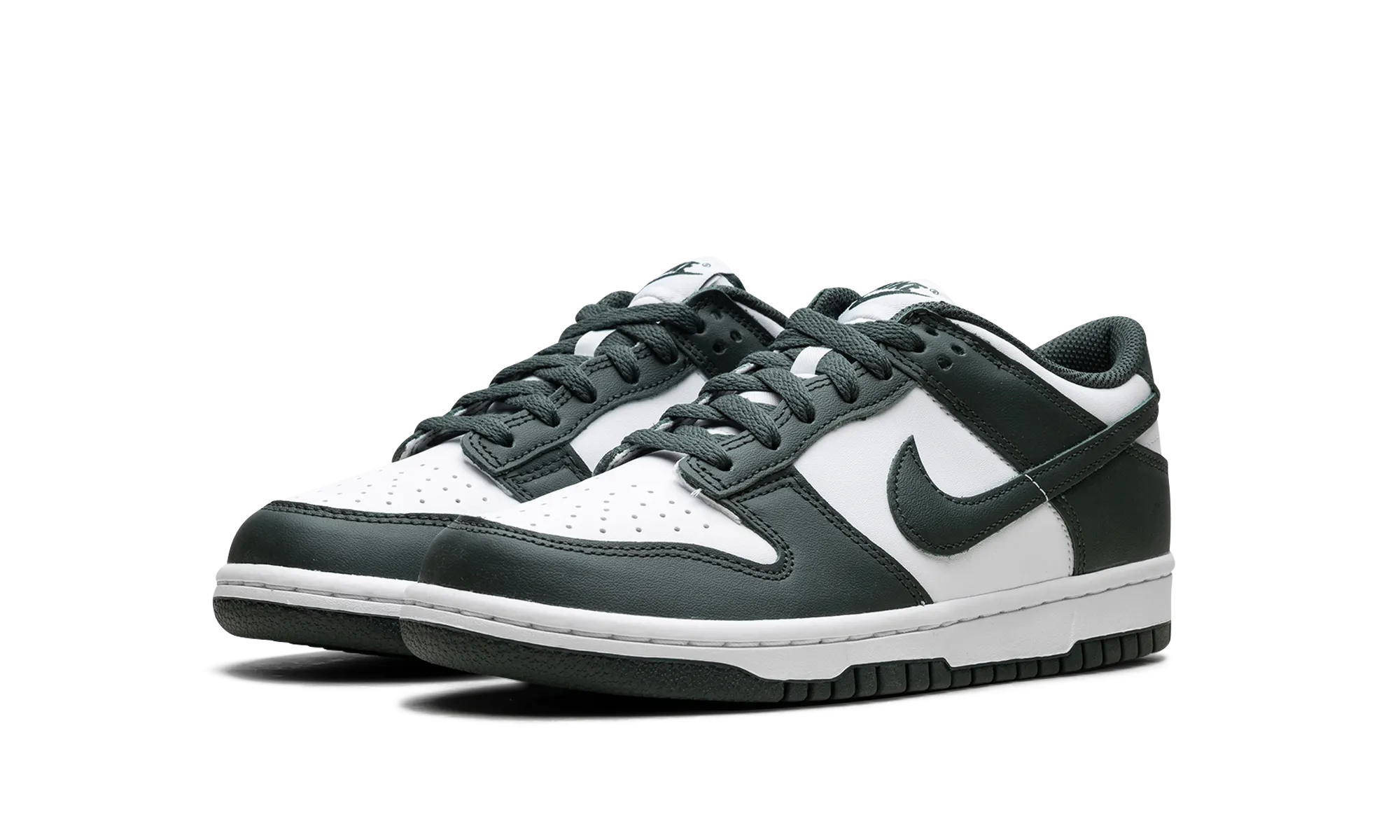 Dunk Low GS "White / Vintage Green" nike school-ready sneakers