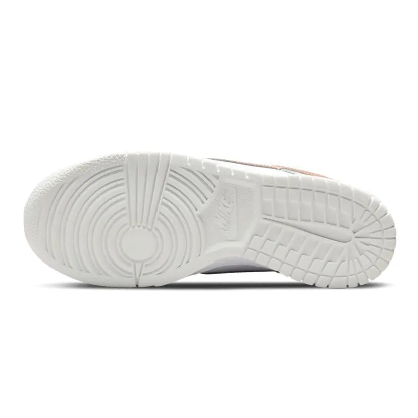 Dunk Low GS White Metallic Bronze By Nike Iconic Sneakers