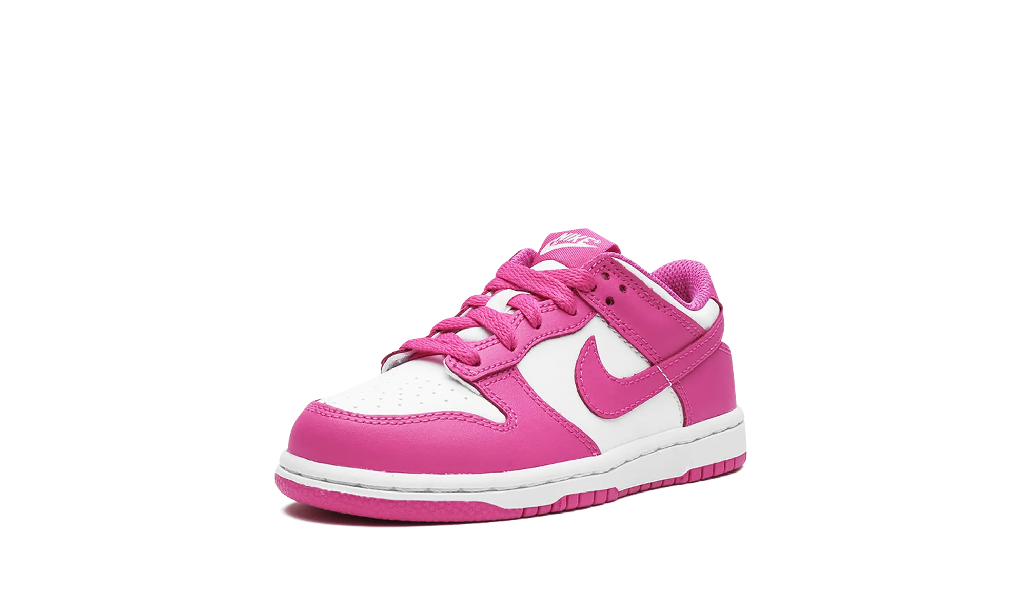 Dunk Low PS "Active Fuchsia" nike preschool slip-on sneakers