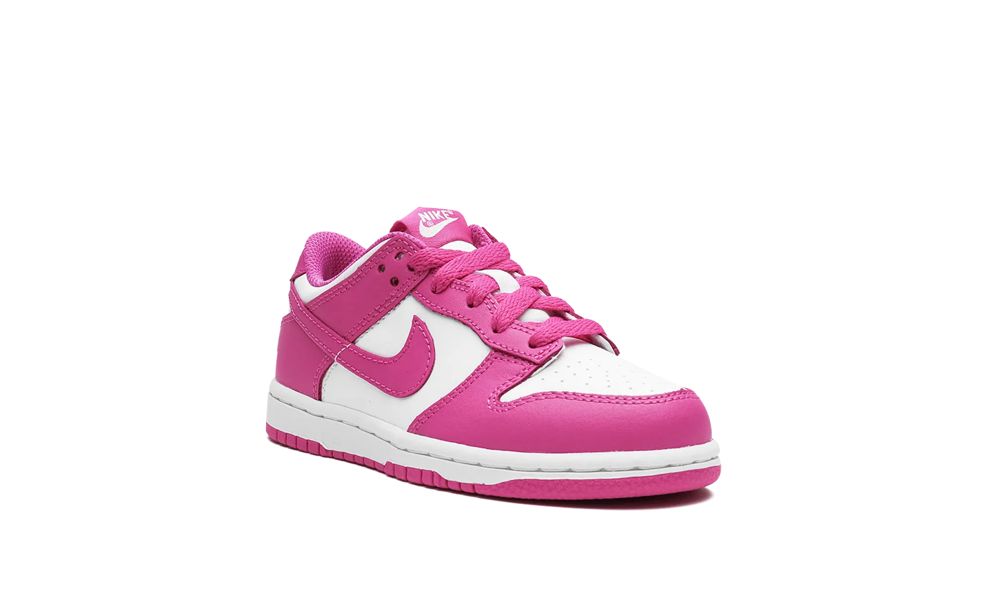 Dunk Low PS "Active Fuchsia" nike preschool slip-on sneakers