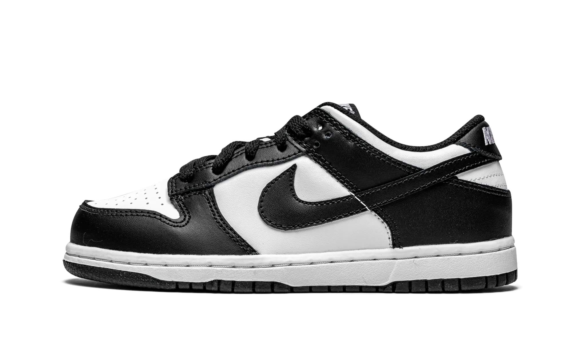 Dunk Low PS "Black / White" nike preschool slip-on sneakers