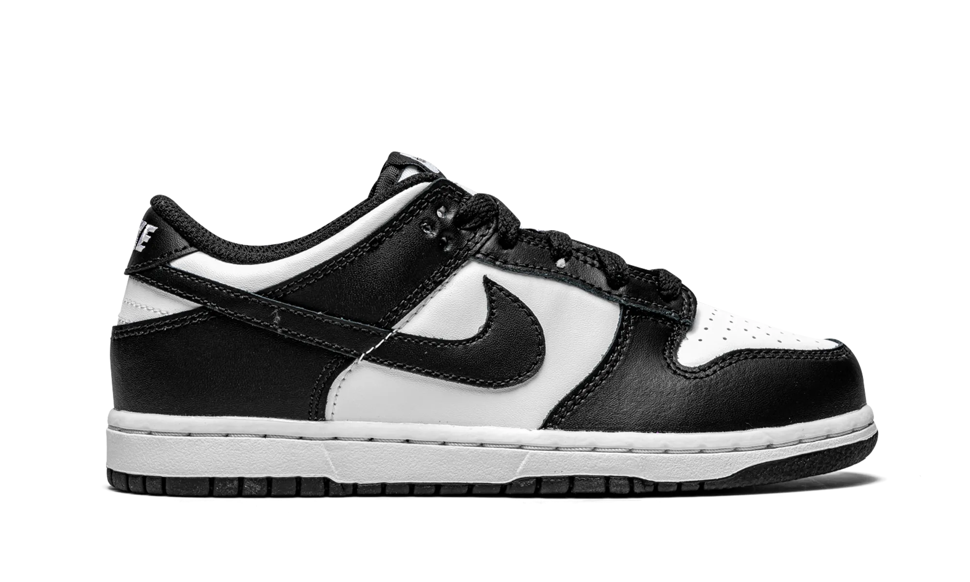 Dunk Low PS "Black / White" nike preschool slip-on sneakers