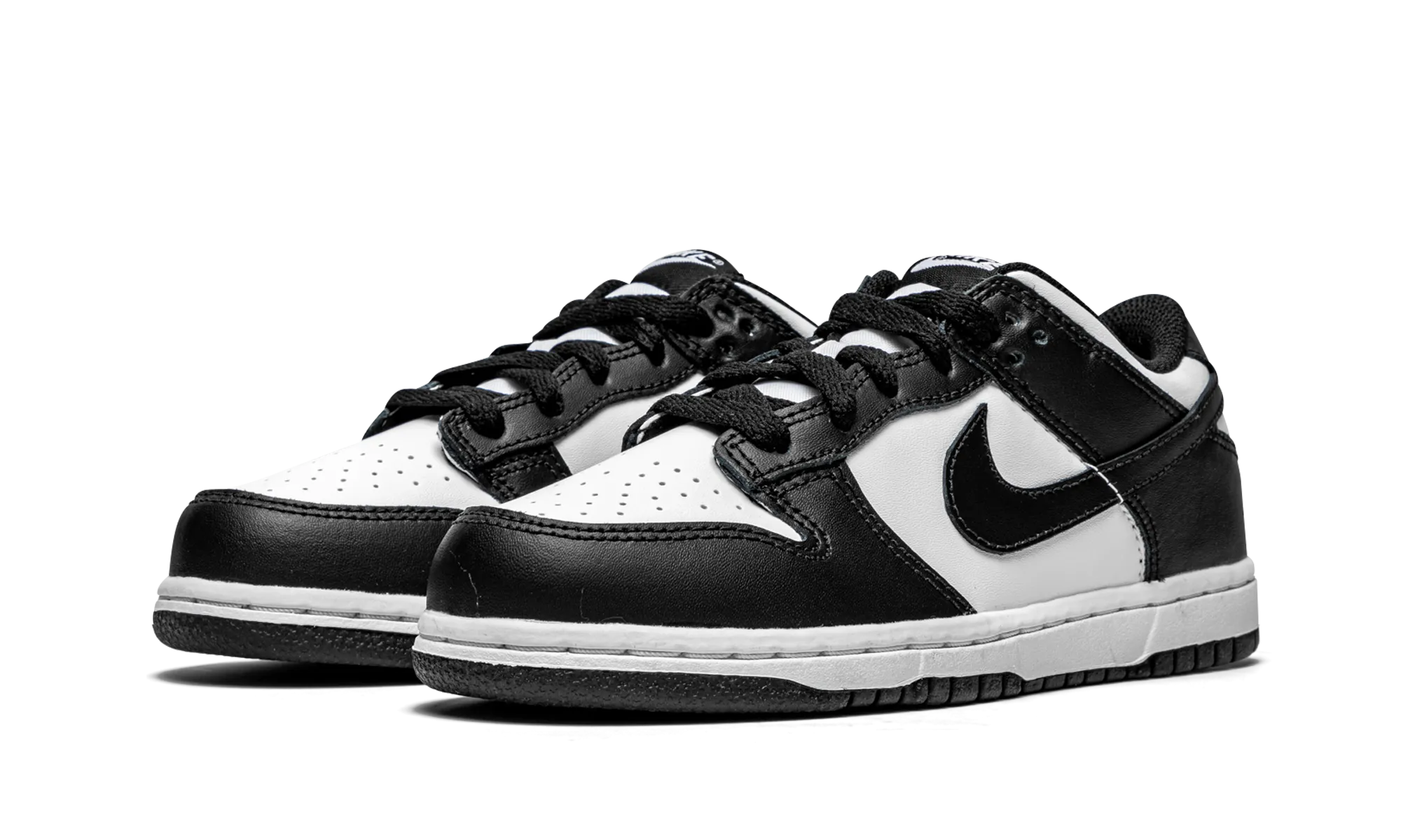 Dunk Low PS "Black / White" nike preschool slip-on sneakers
