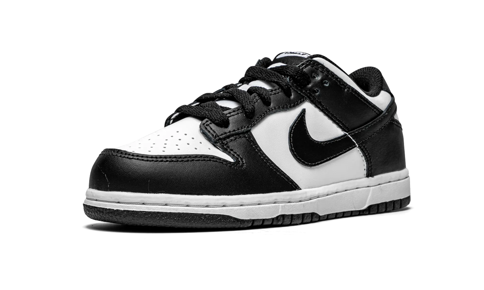 Dunk Low PS "Black / White" nike preschool slip-on sneakers