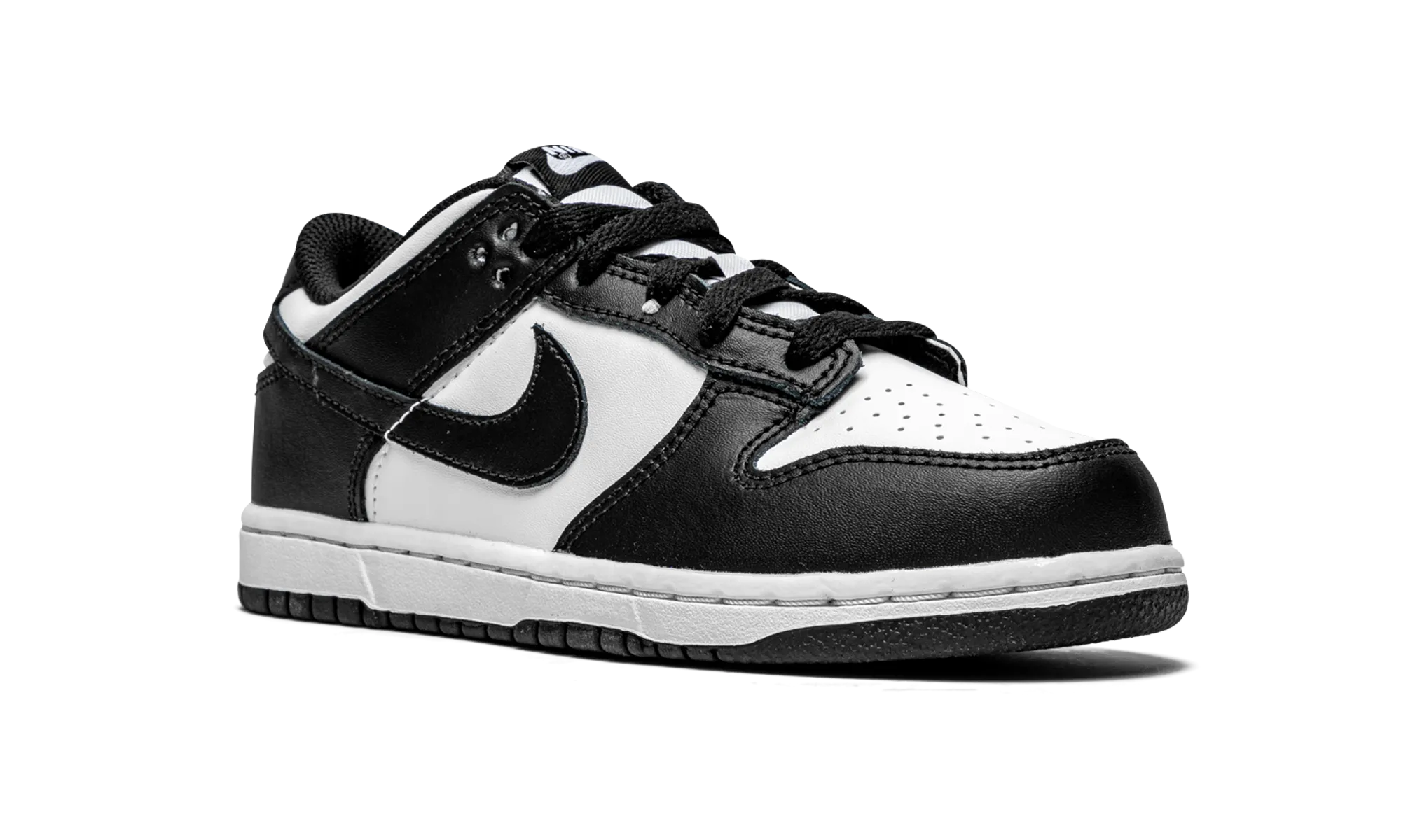 Dunk Low PS "Black / White" nike preschool slip-on sneakers